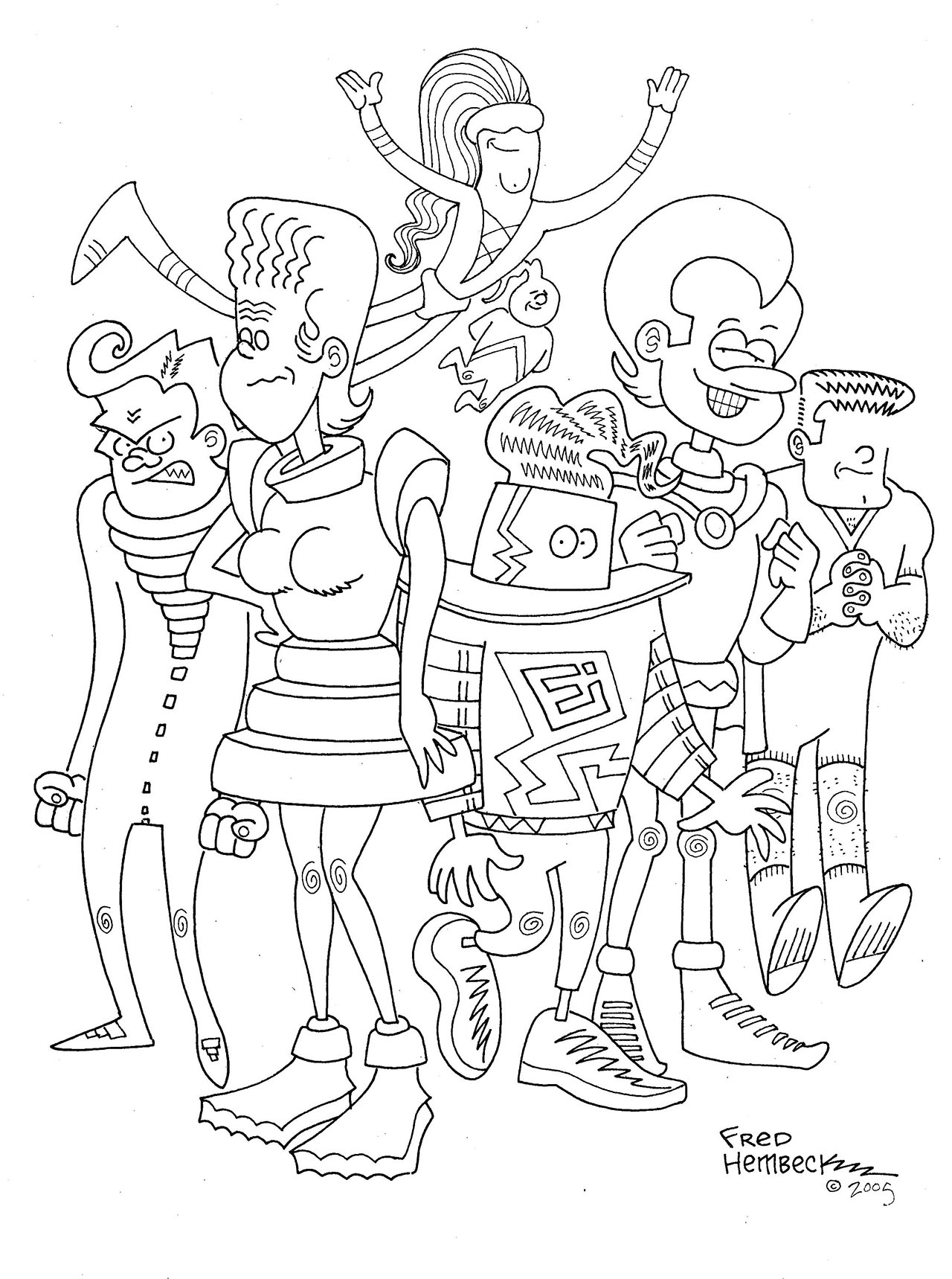 Read online The Nearly Complete Essential Hembeck Archives Omnibus comic -  Issue # TPB (Part 6) - 75