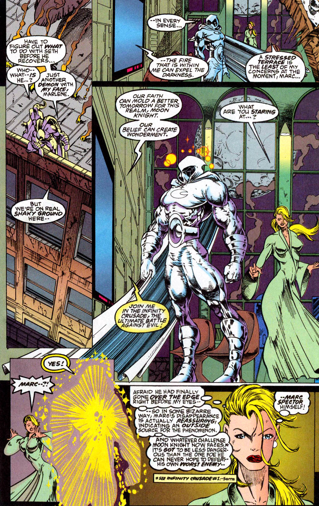 Marc Spector: Moon Knight Issue #56 #56 - English 22