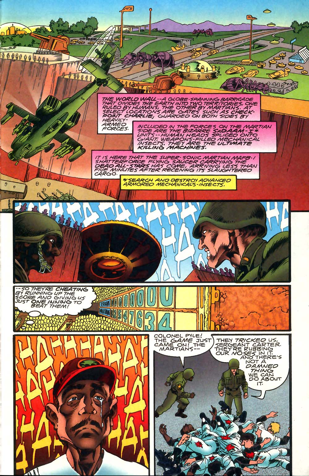 Read online Mars Attacks Baseball Special comic -  Issue # Full - 9