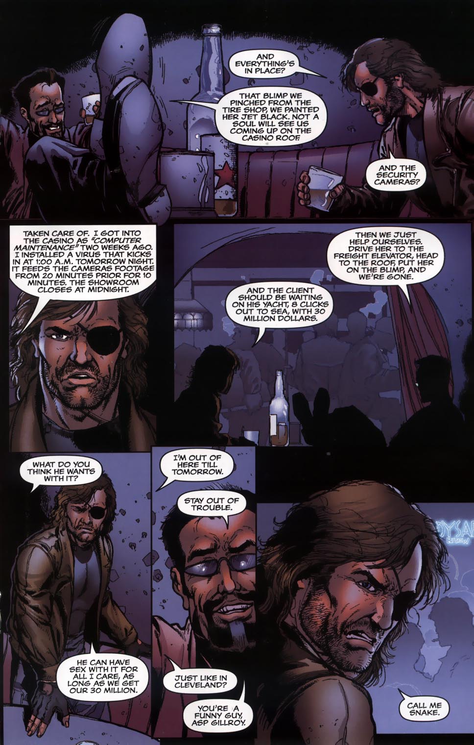 Read online John Carpenter's Snake Plissken Chronicles comic -  Issue #1 - 19