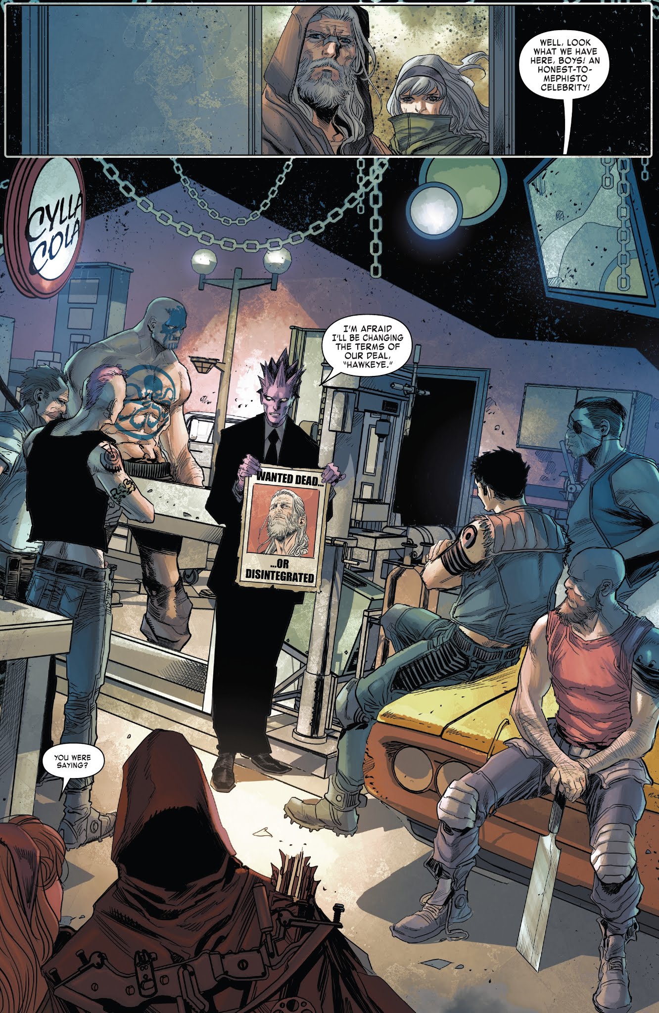 Read online Old Man Hawkeye comic -  Issue #8 - 4