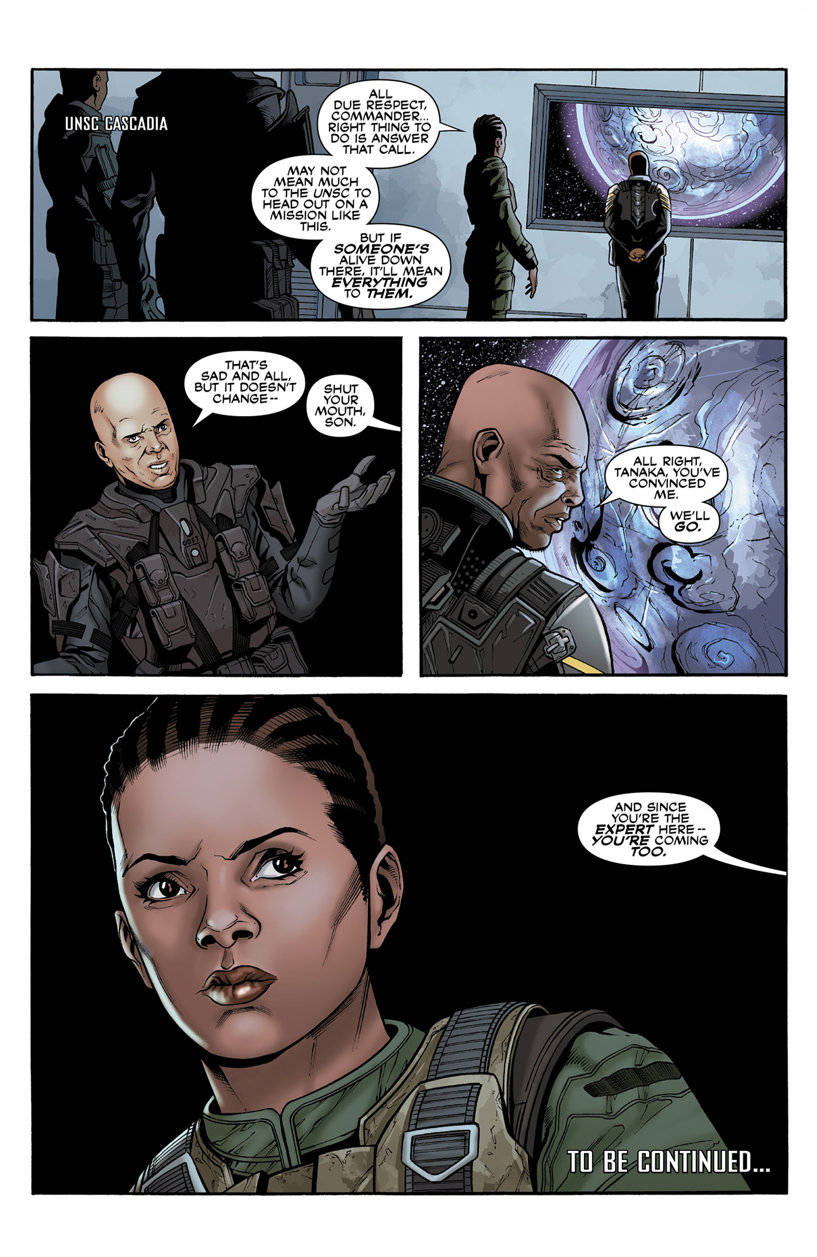 Read online Halo: Escalation comic -  Issue #17 - 23