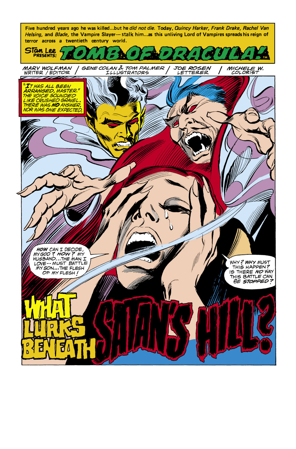 Read online Tomb of Dracula (1972) comic -  Issue #62 - 2