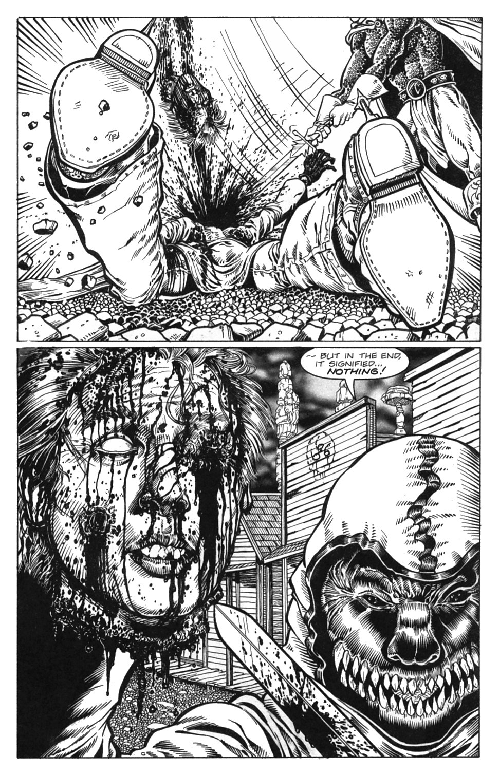 Read online Gunfighters in Hell comic -  Issue #3 - 30