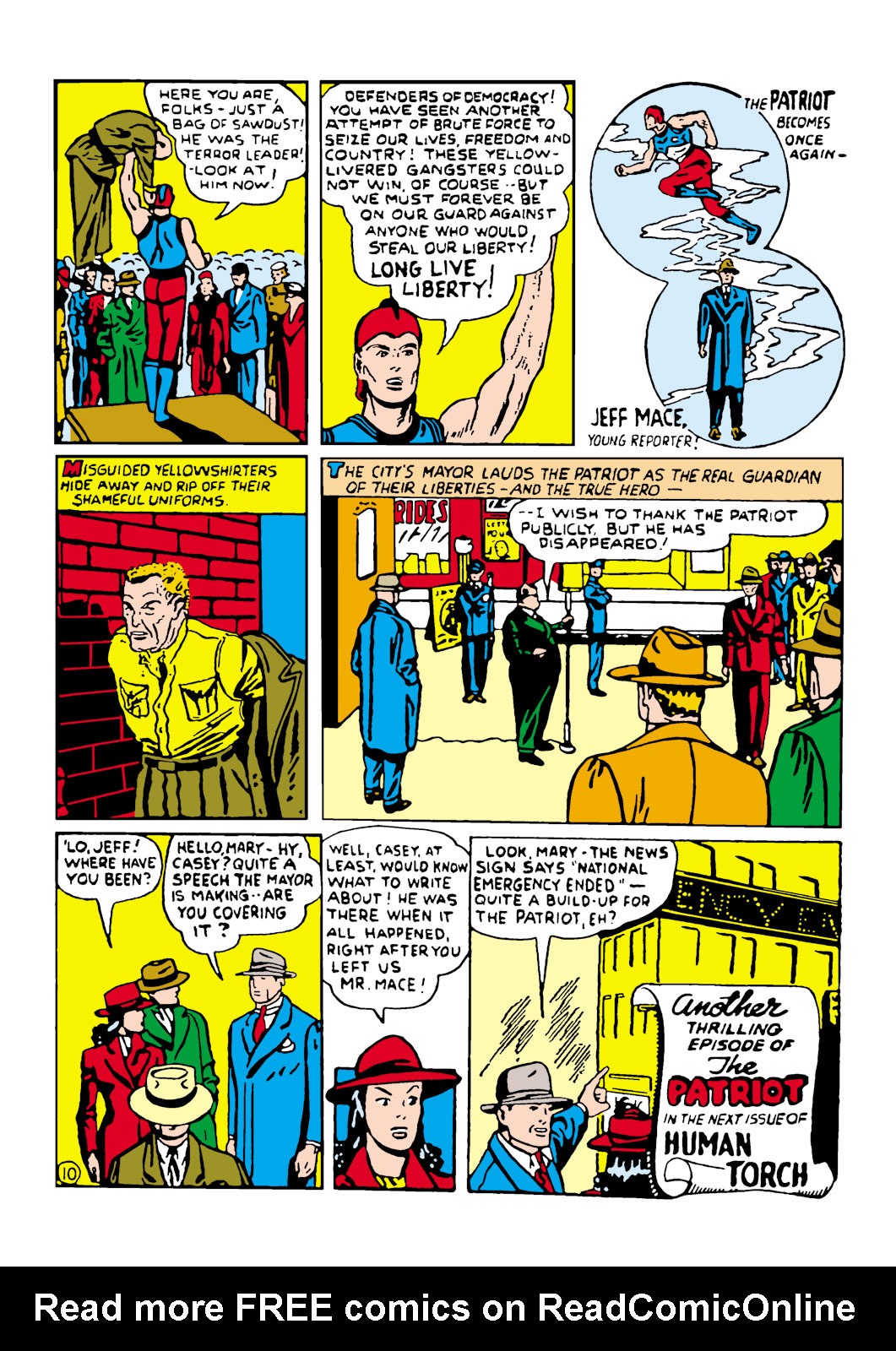 Read online The Human Torch (1940) comic -  Issue #4 - 66