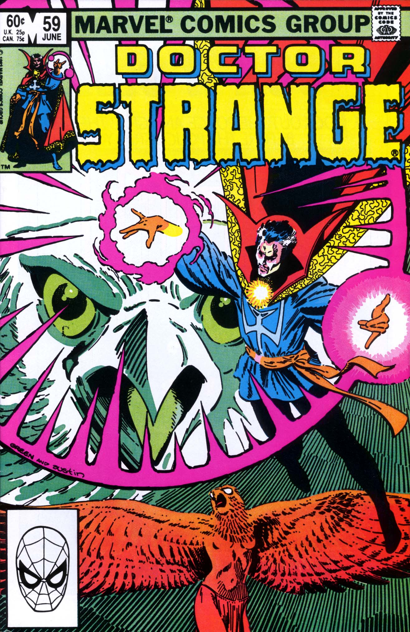 Read online Doctor Strange (1974) comic -  Issue #59 - 1