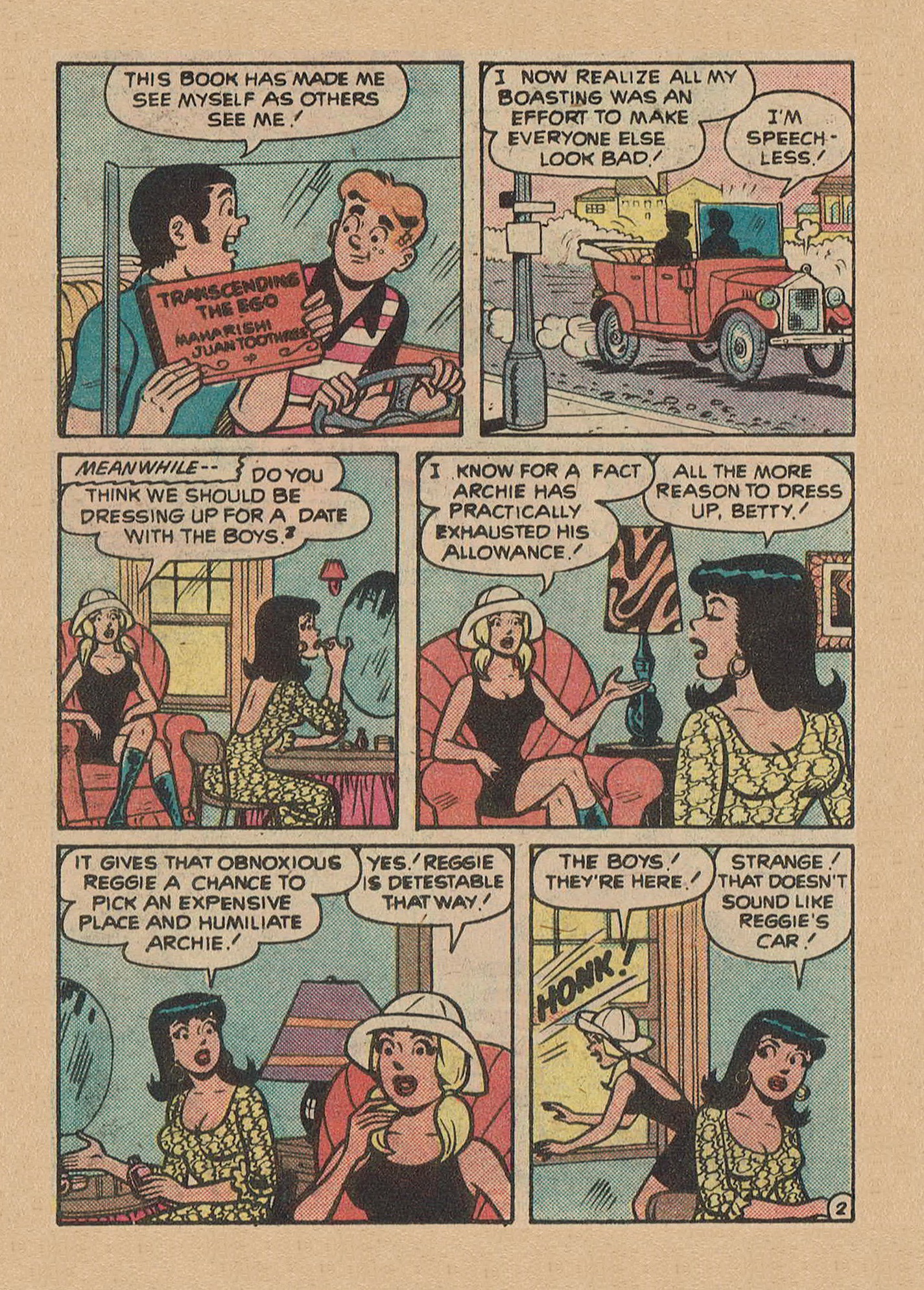 Read online Archie Digest Magazine comic -  Issue #38 - 110