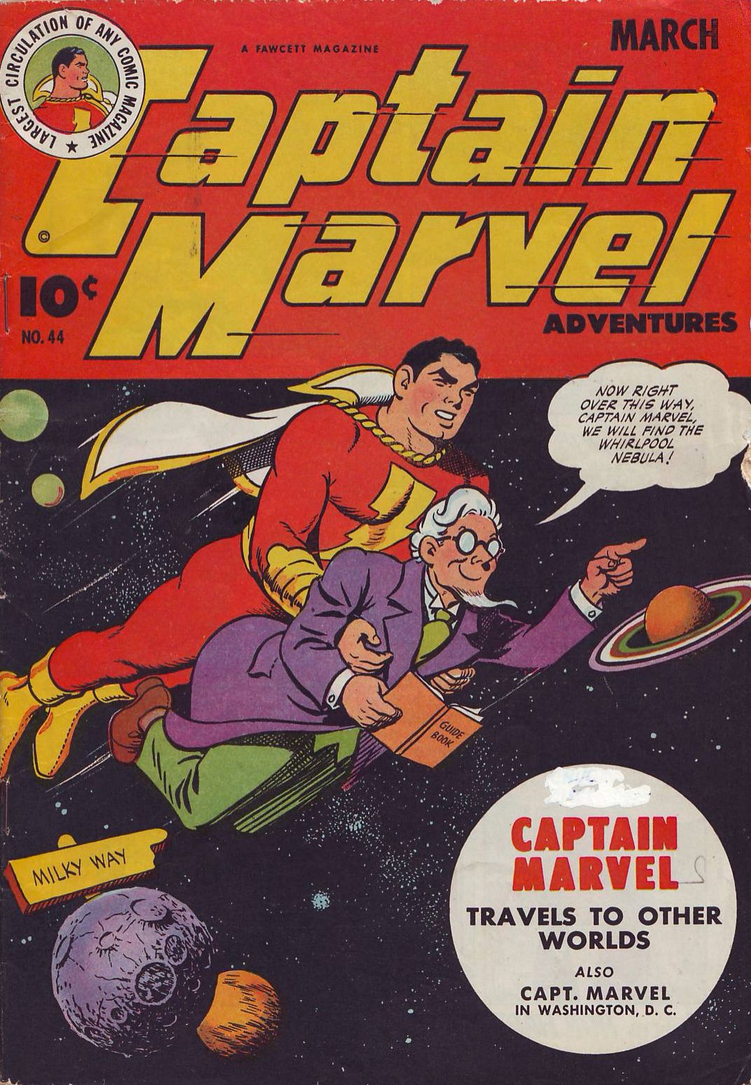 Read online Captain Marvel Adventures comic -  Issue #44 - 1