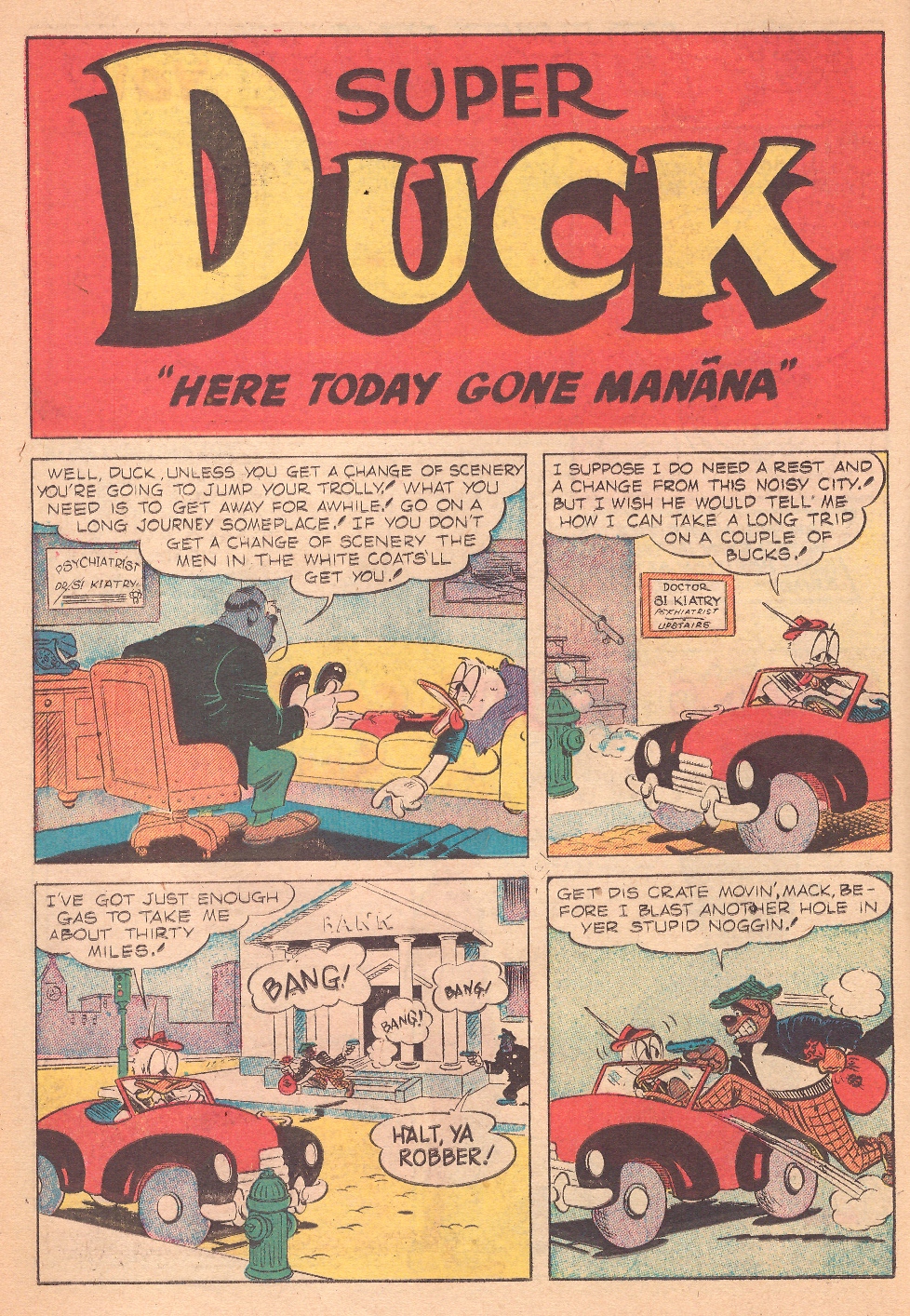 Read online Super Duck Comics comic -  Issue #40 - 20