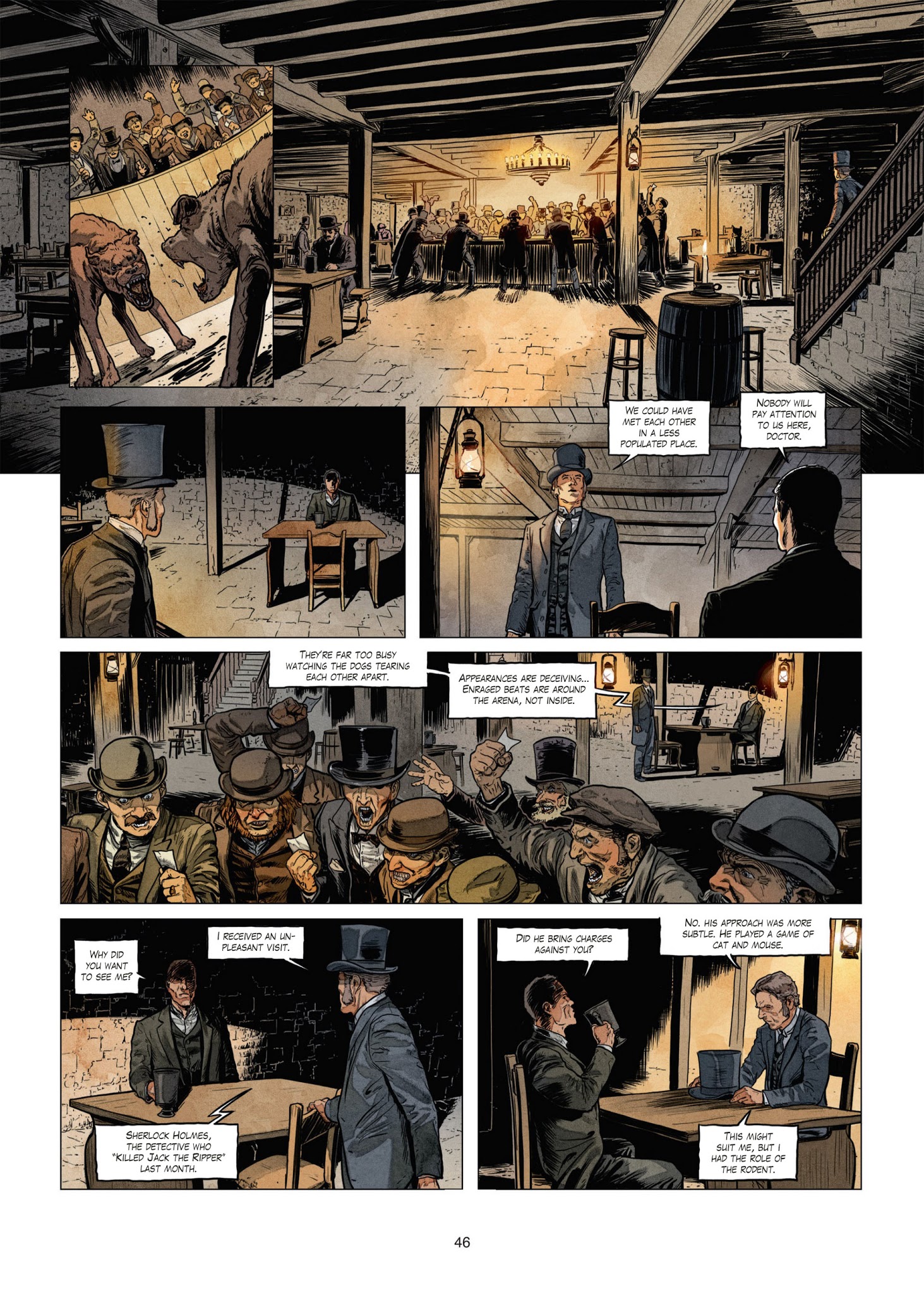 Read online Sherlock Holmes Society comic -  Issue #2 - 46