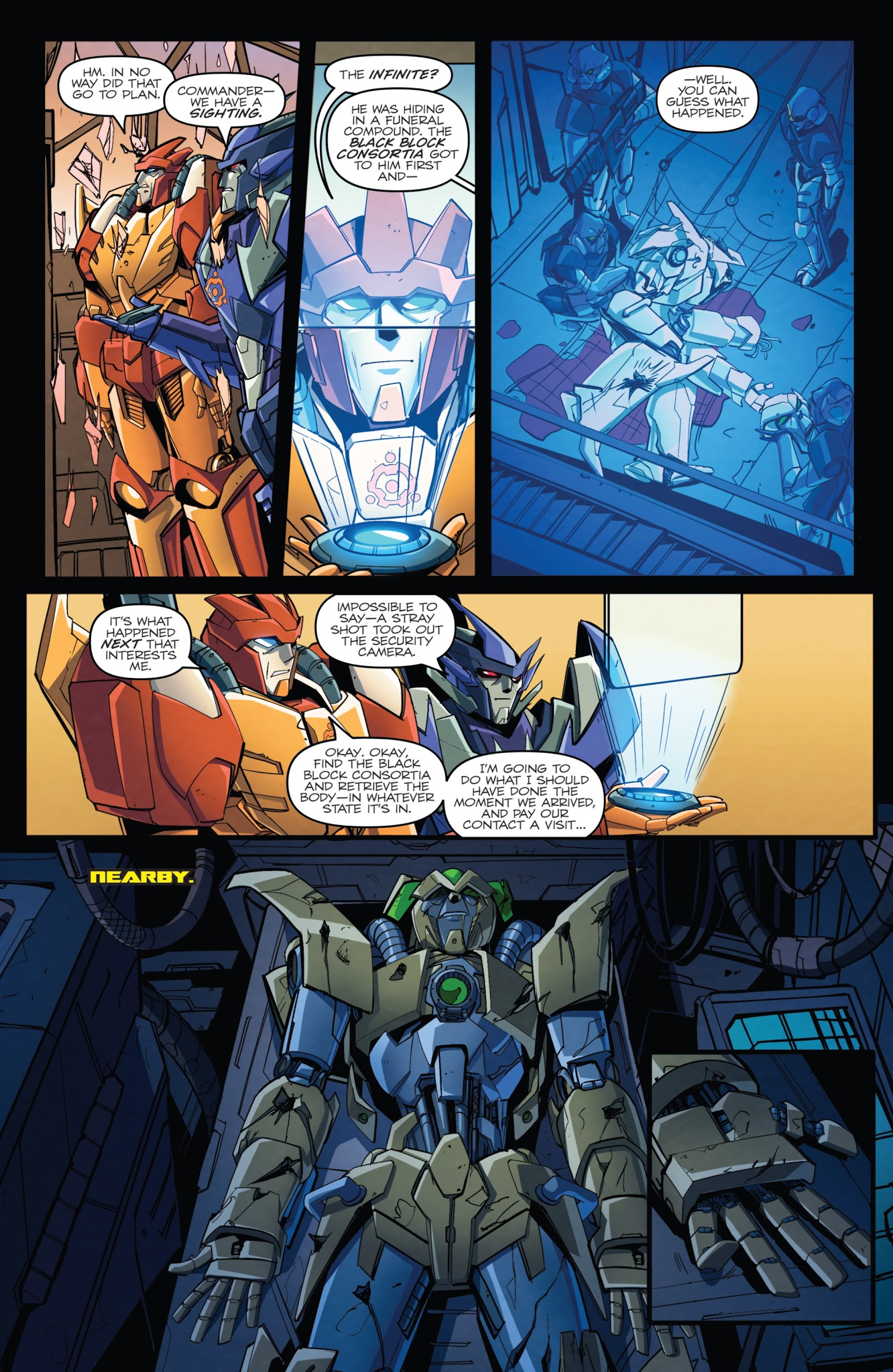 Read online Transformers: Lost Light comic -  Issue #9 - 12
