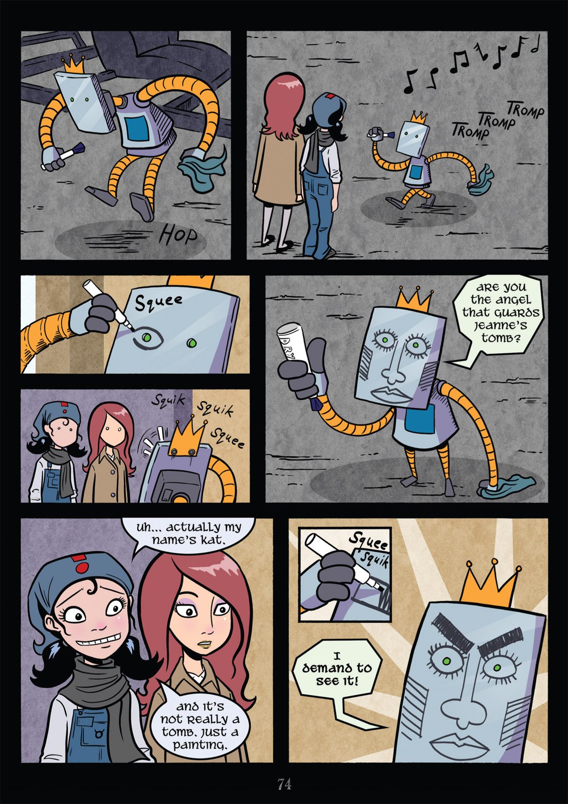 Read online Gunnerkrigg Court comic -  Issue # TPB 3 (Part 1) - 80