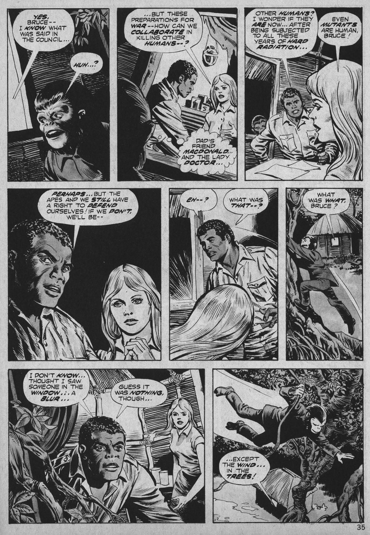 Read online Planet of the Apes comic -  Issue #25 - 34