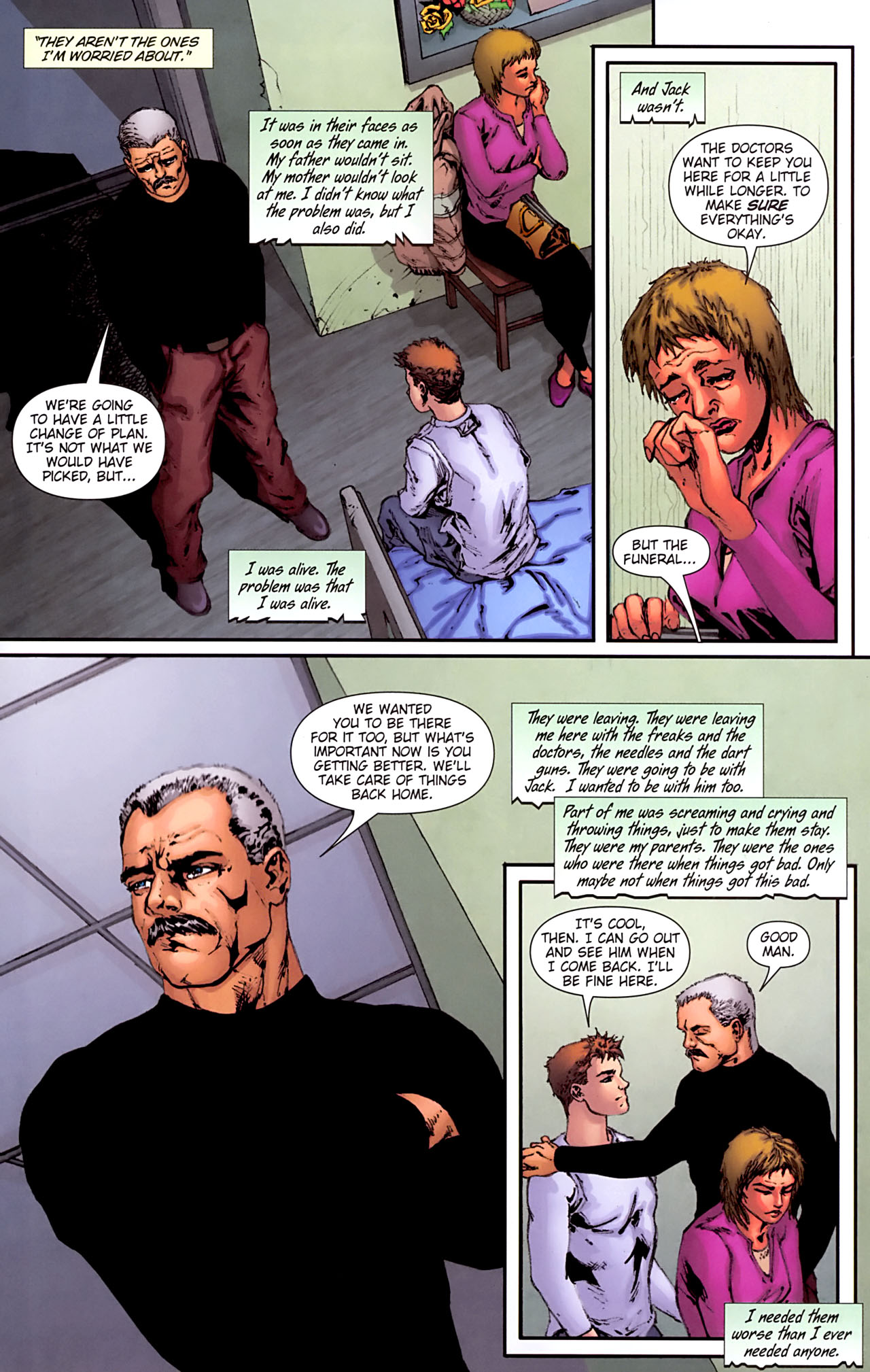 Read online George R.R. Martin's Wild Cards: The Hard Call comic -  Issue #2 - 11