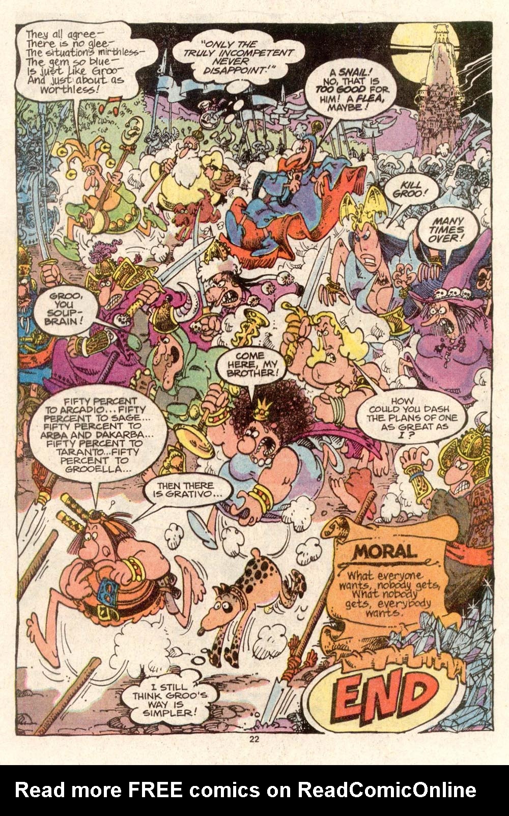 Read online Sergio Aragonés Groo the Wanderer comic -  Issue #47 - 24