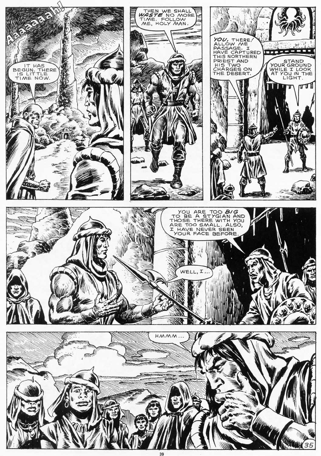 Read online The Savage Sword Of Conan comic -  Issue #152 - 41