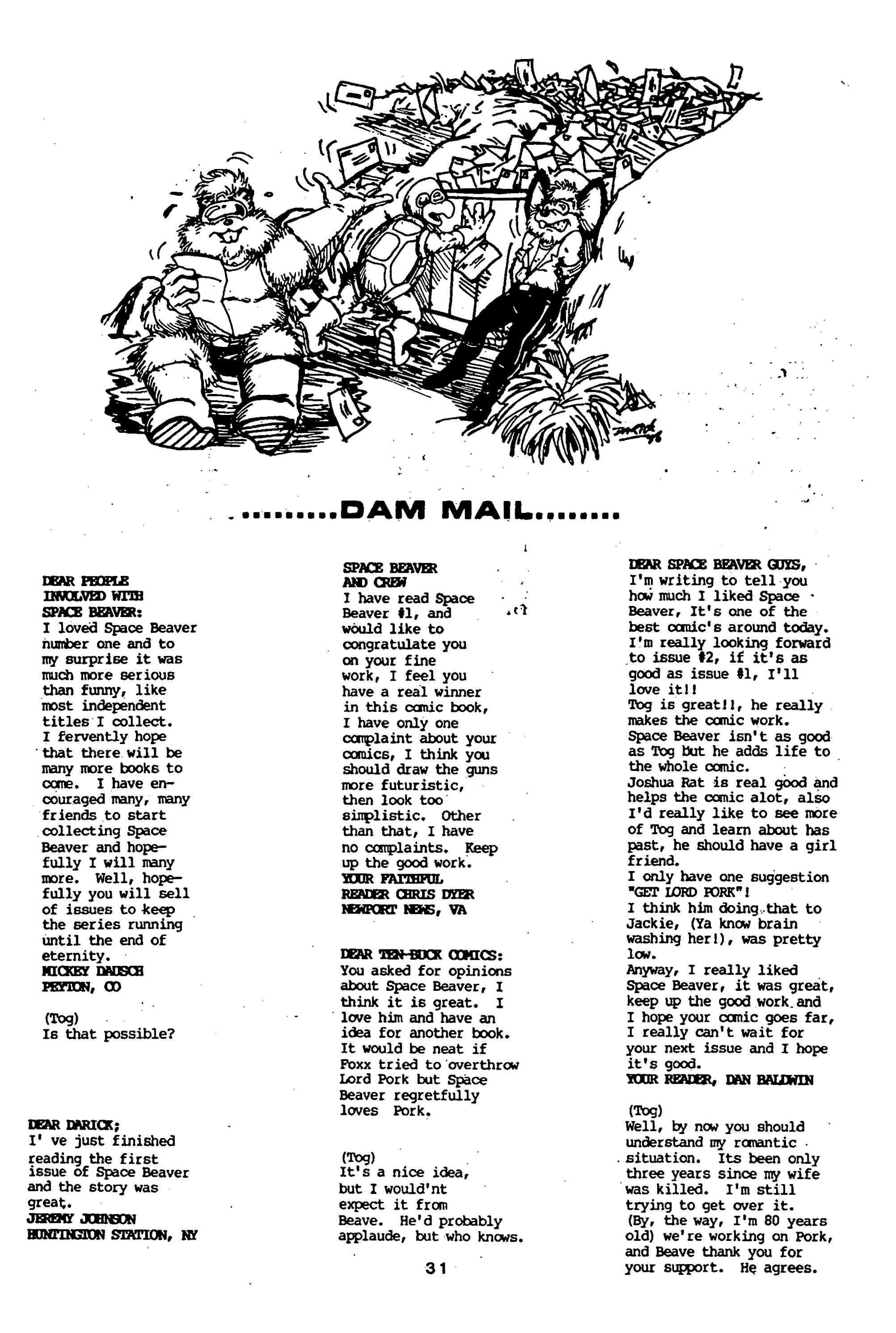 Read online Space Beaver comic -  Issue #3 - 33