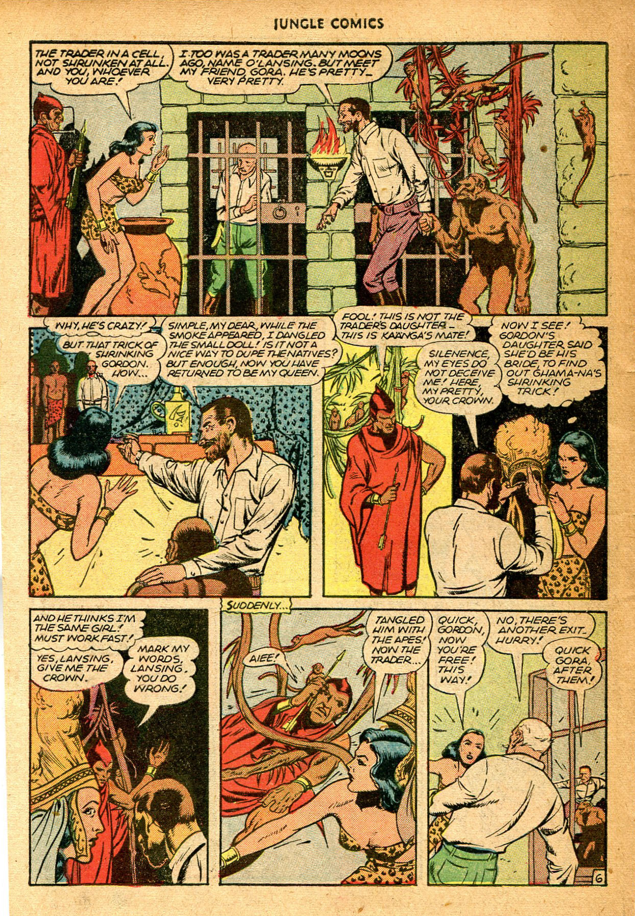 Read online Jungle Comics comic -  Issue #74 - 9