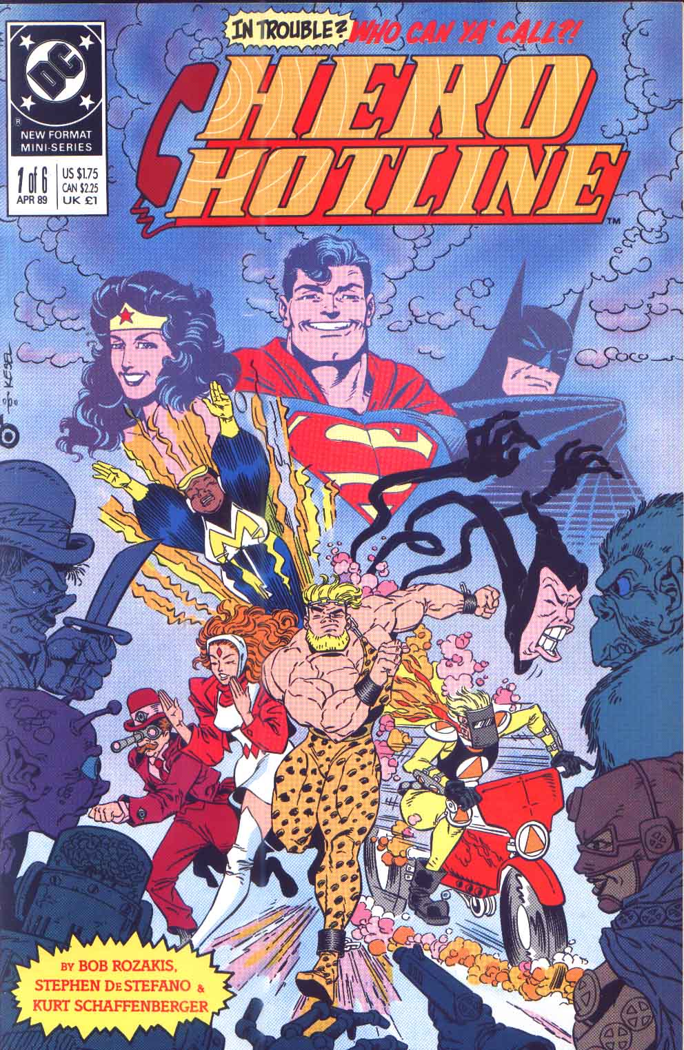 Read online Hero Hotline comic -  Issue #1 - 1