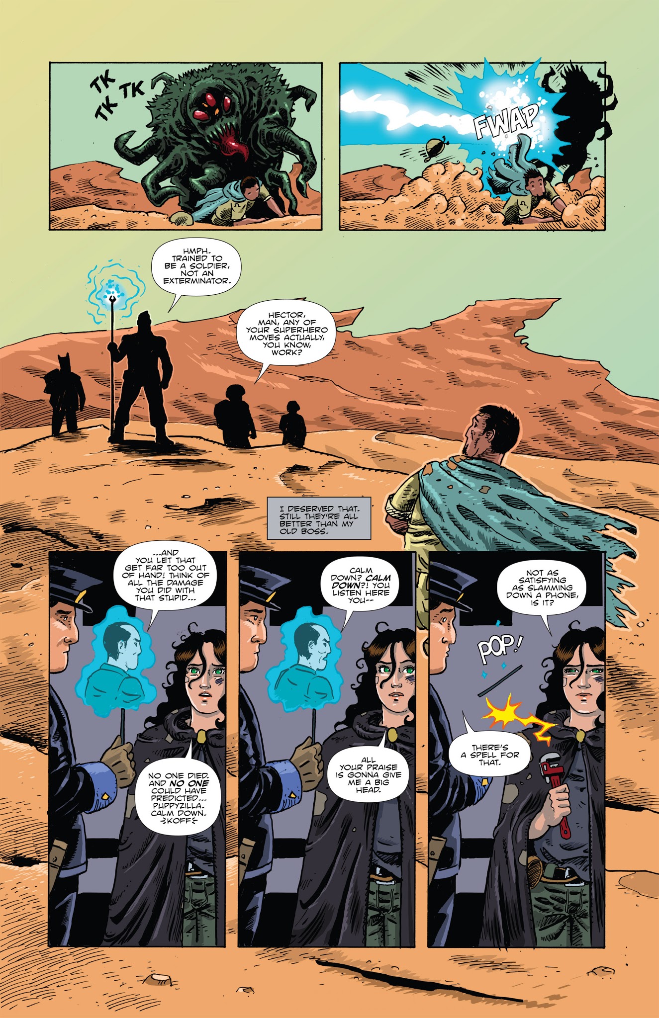 Read online Amelia Cole and the Hidden War comic -  Issue # TPB - 16