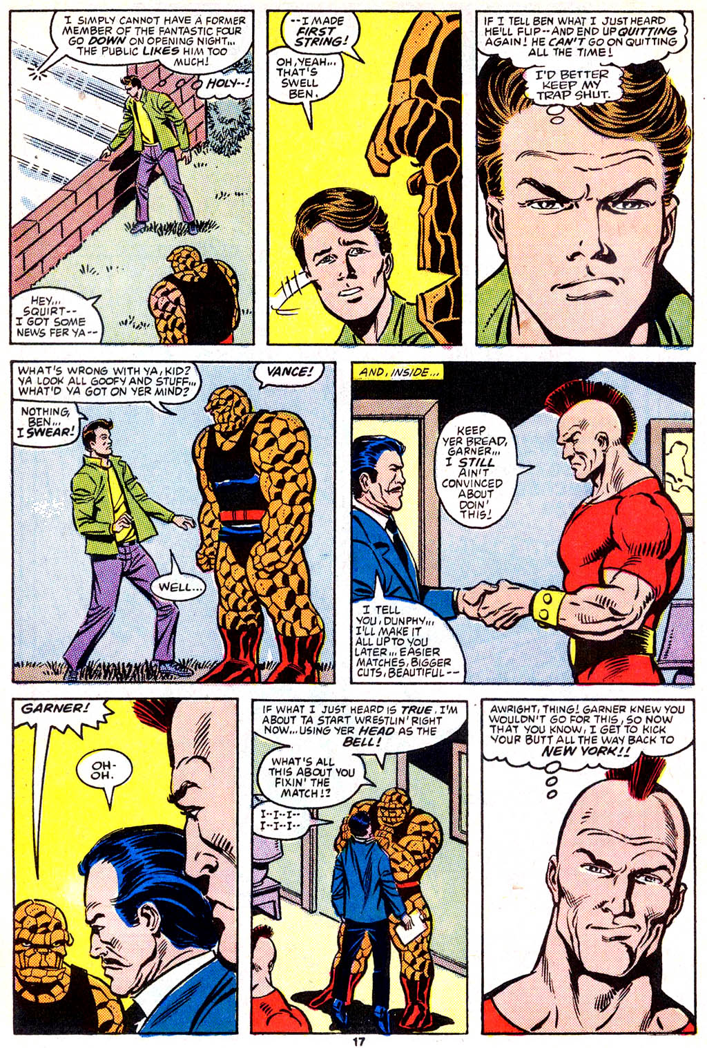 Read online The Thing comic -  Issue #28 - 18