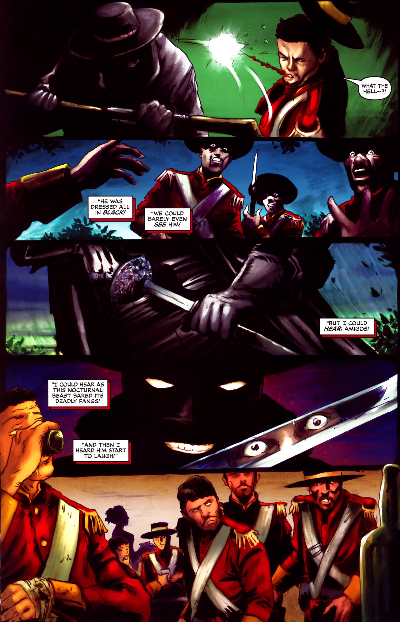 Read online Zorro (2008) comic -  Issue #1 - 17