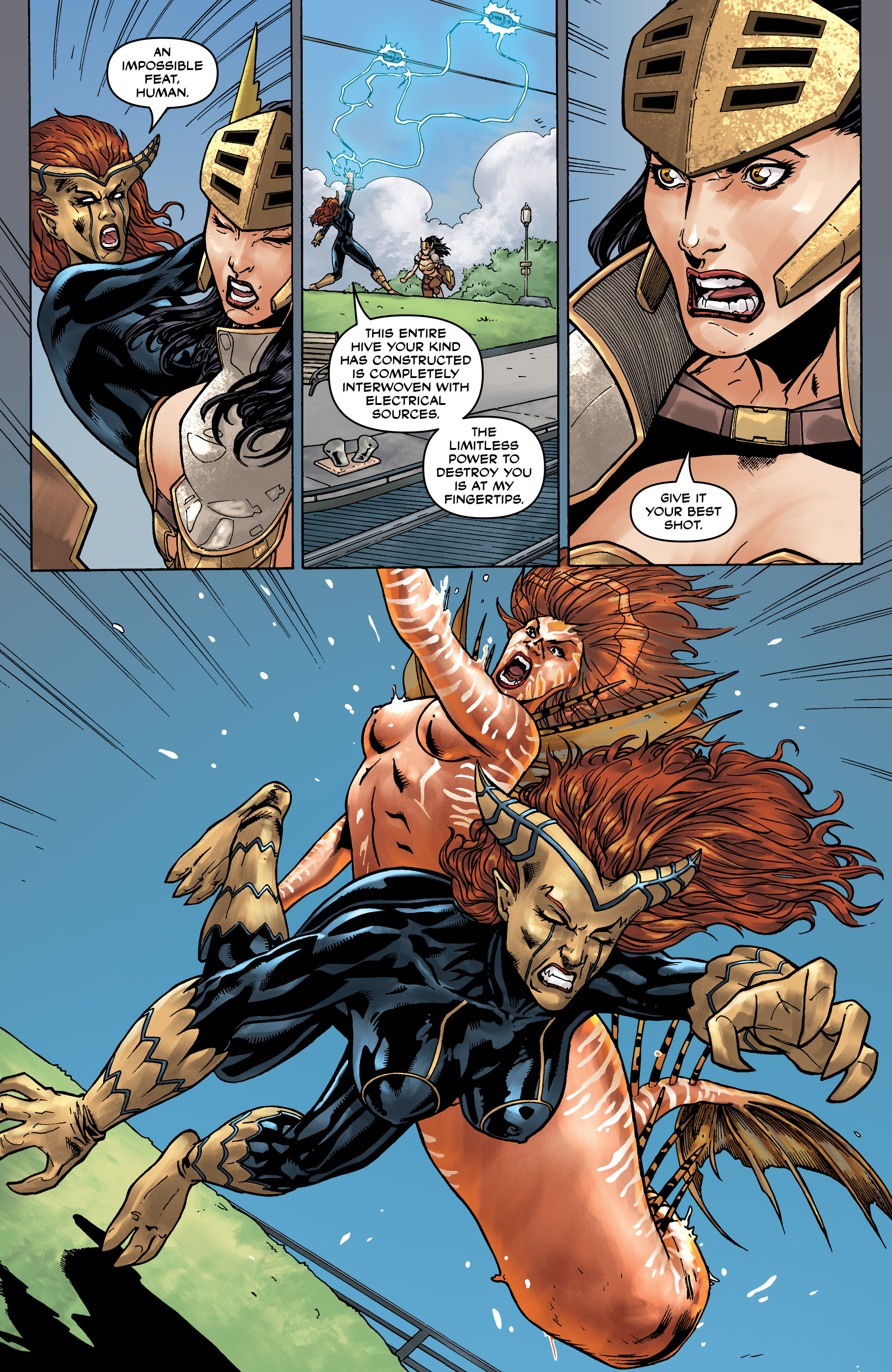 Read online War Goddess comic -  Issue #12 - 18