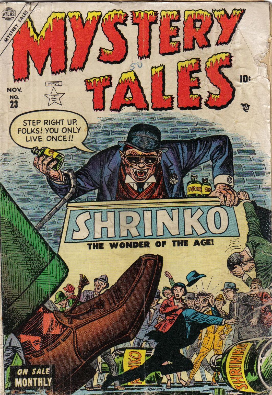 Read online Mystery Tales comic -  Issue #23 - 1