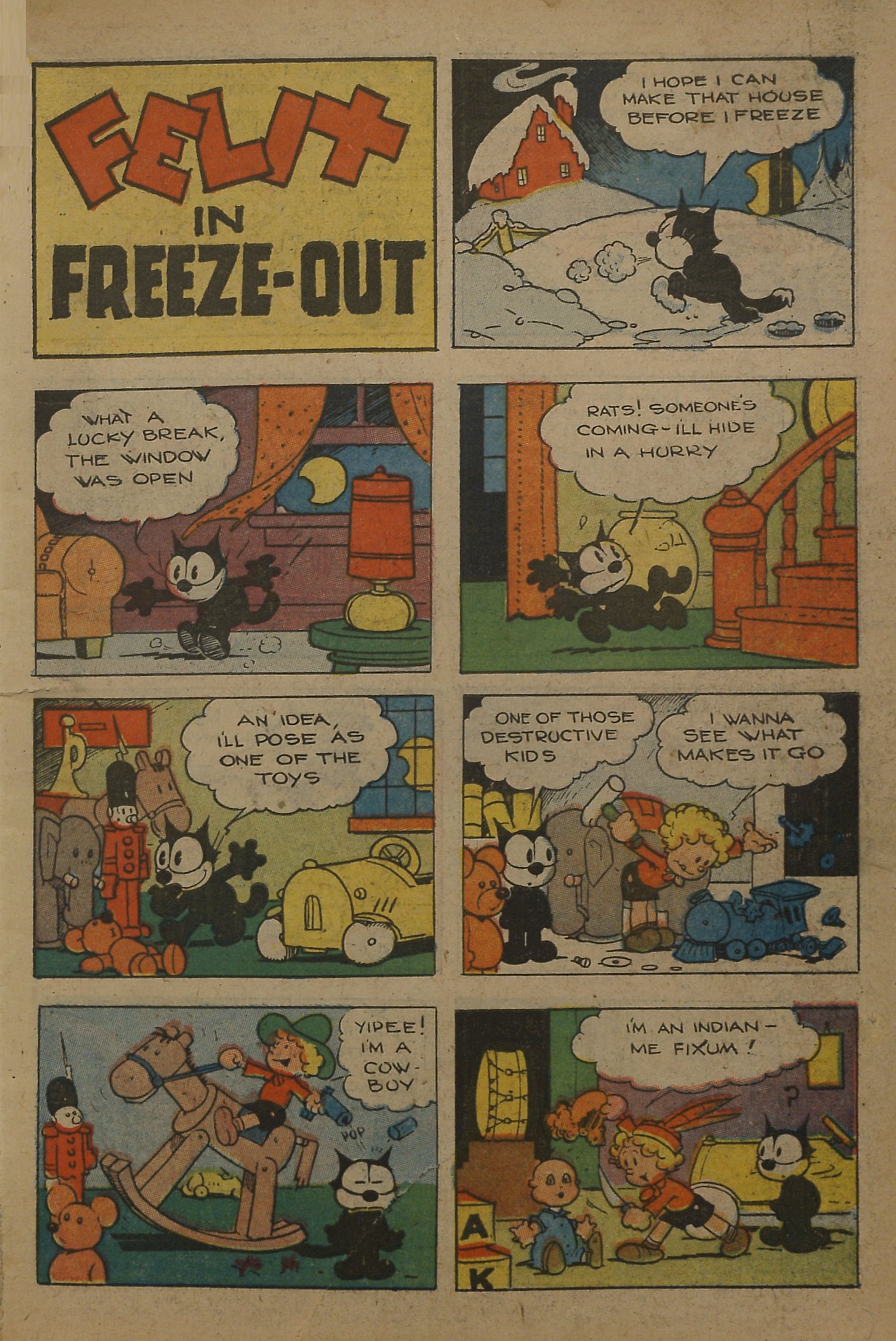 Read online Felix the Cat (1951) comic -  Issue #37 - 4