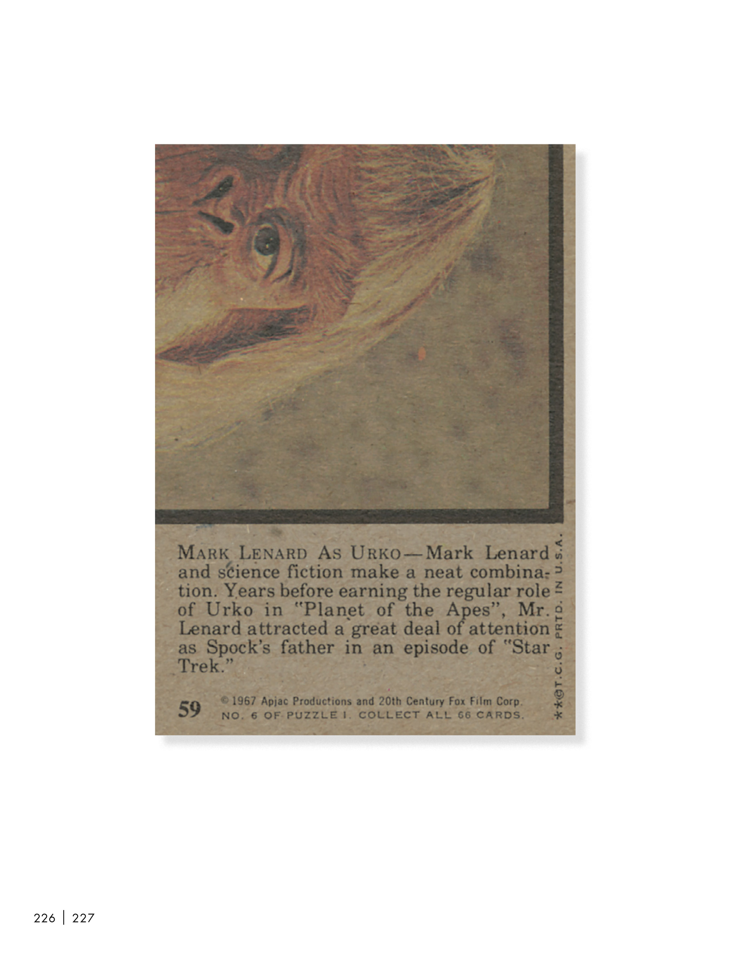 Read online Planet of the Apes: The Original Topps Trading Card Series comic -  Issue # TPB (Part 3) - 31