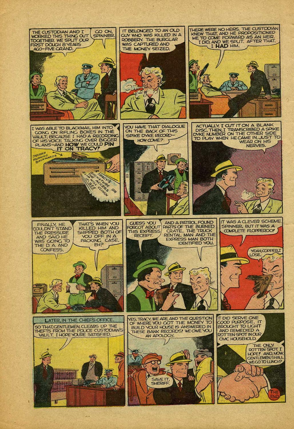 Read online Dick Tracy comic -  Issue #78 - 28