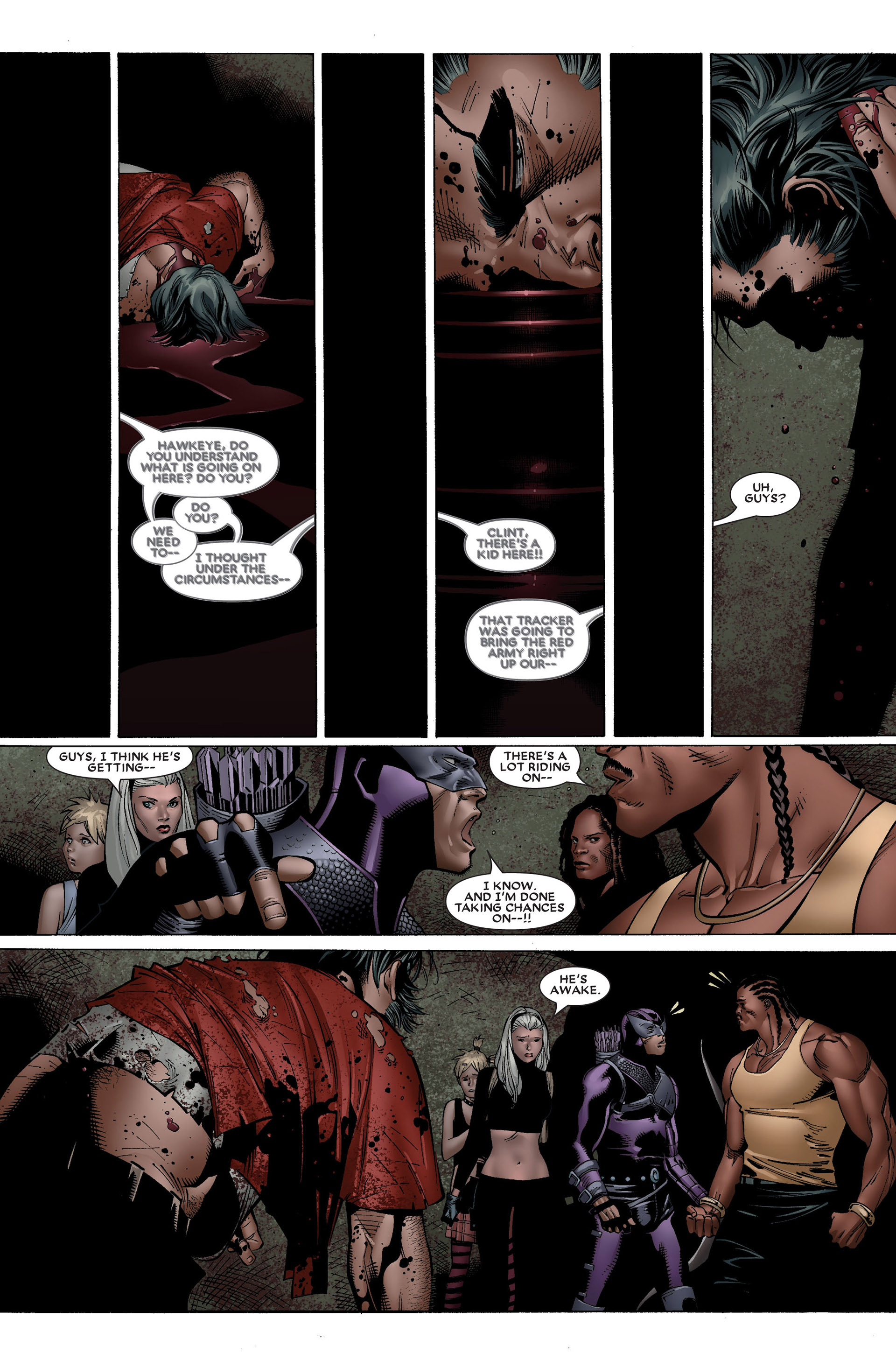 Read online House of M (2005) comic -  Issue #4 - 5