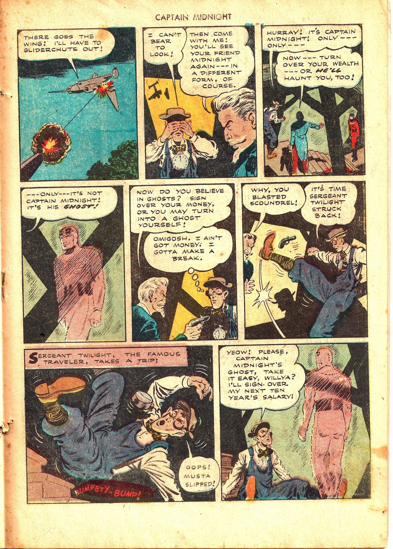 Read online Captain Midnight (1942) comic -  Issue #26 - 19