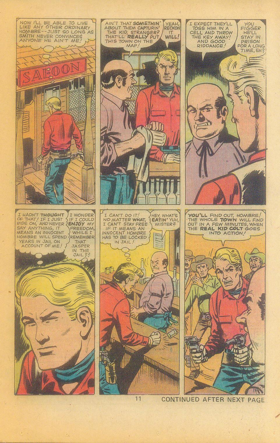 Read online Kid Colt Outlaw comic -  Issue #197 - 13