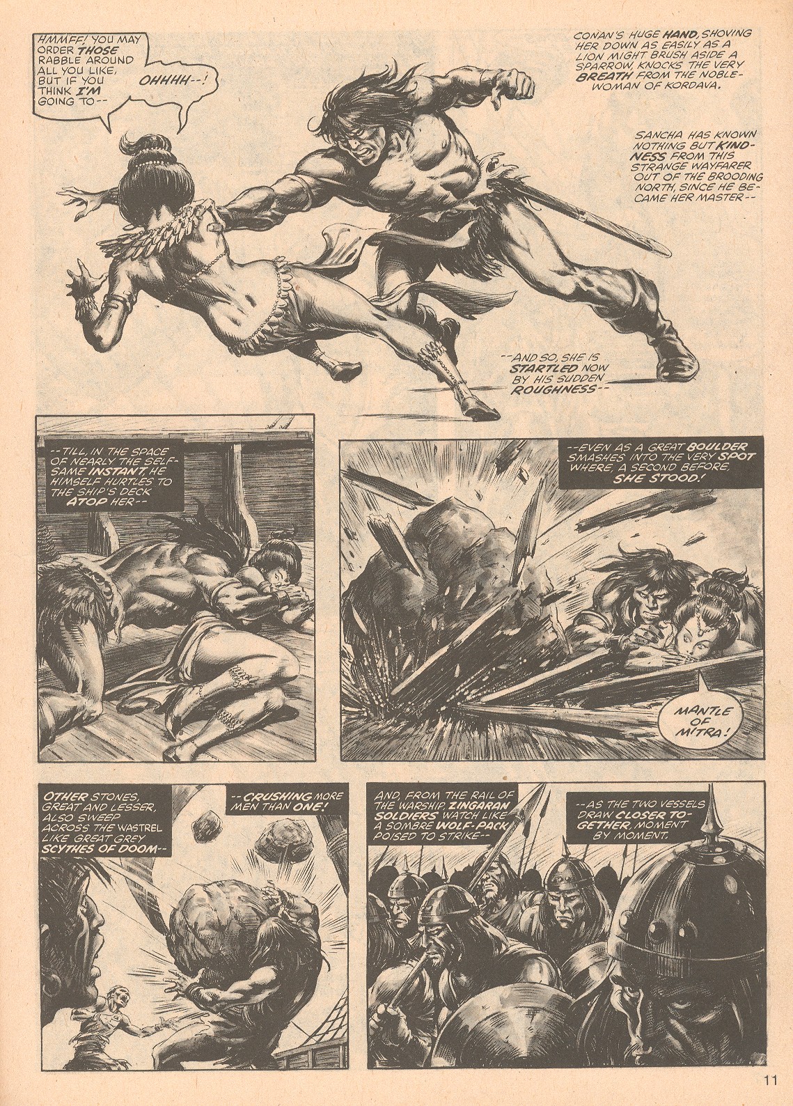 Read online The Savage Sword Of Conan comic -  Issue #67 - 11