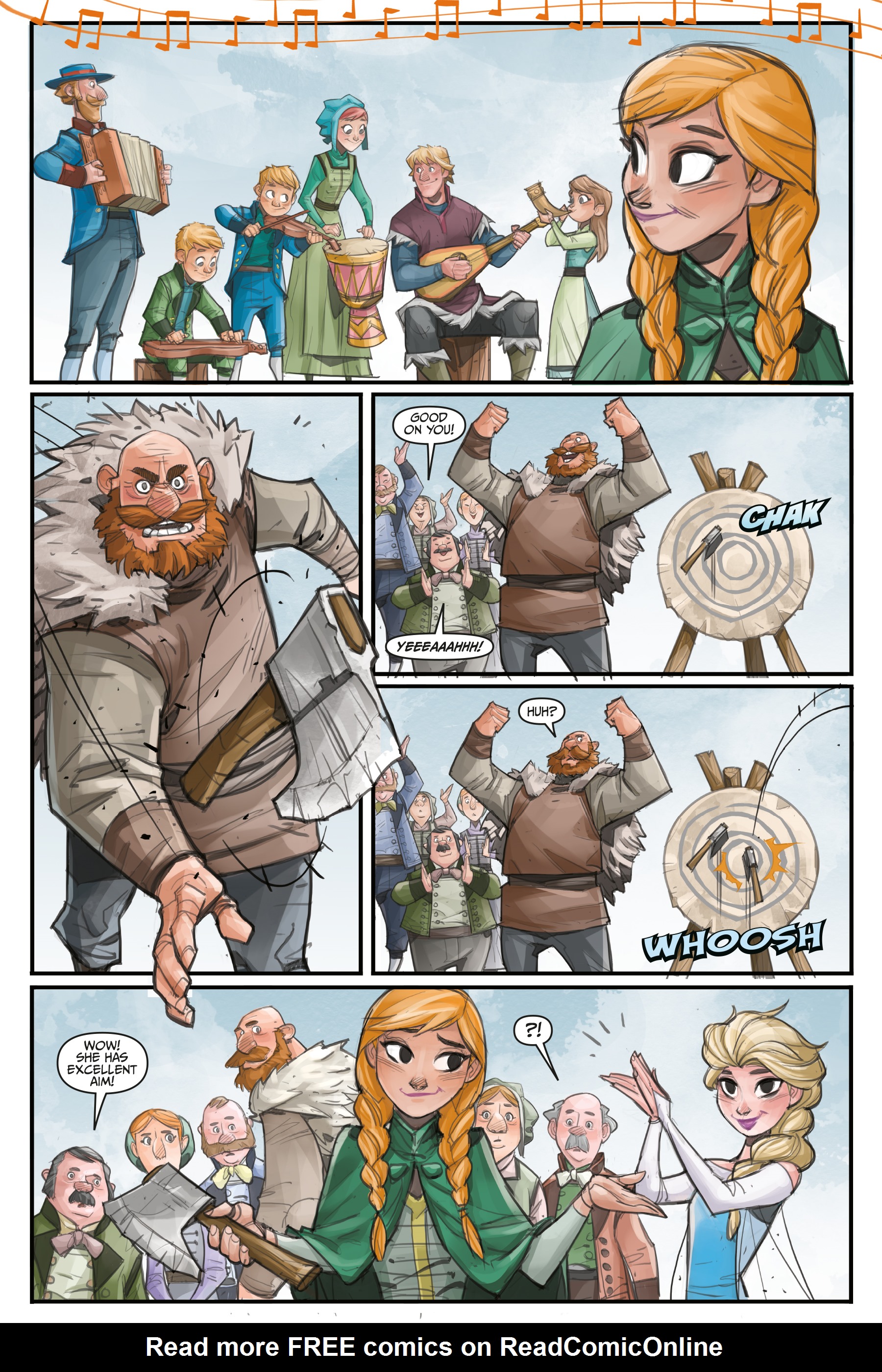 Read online Disney Frozen: Reunion Road comic -  Issue # _TPB - 62