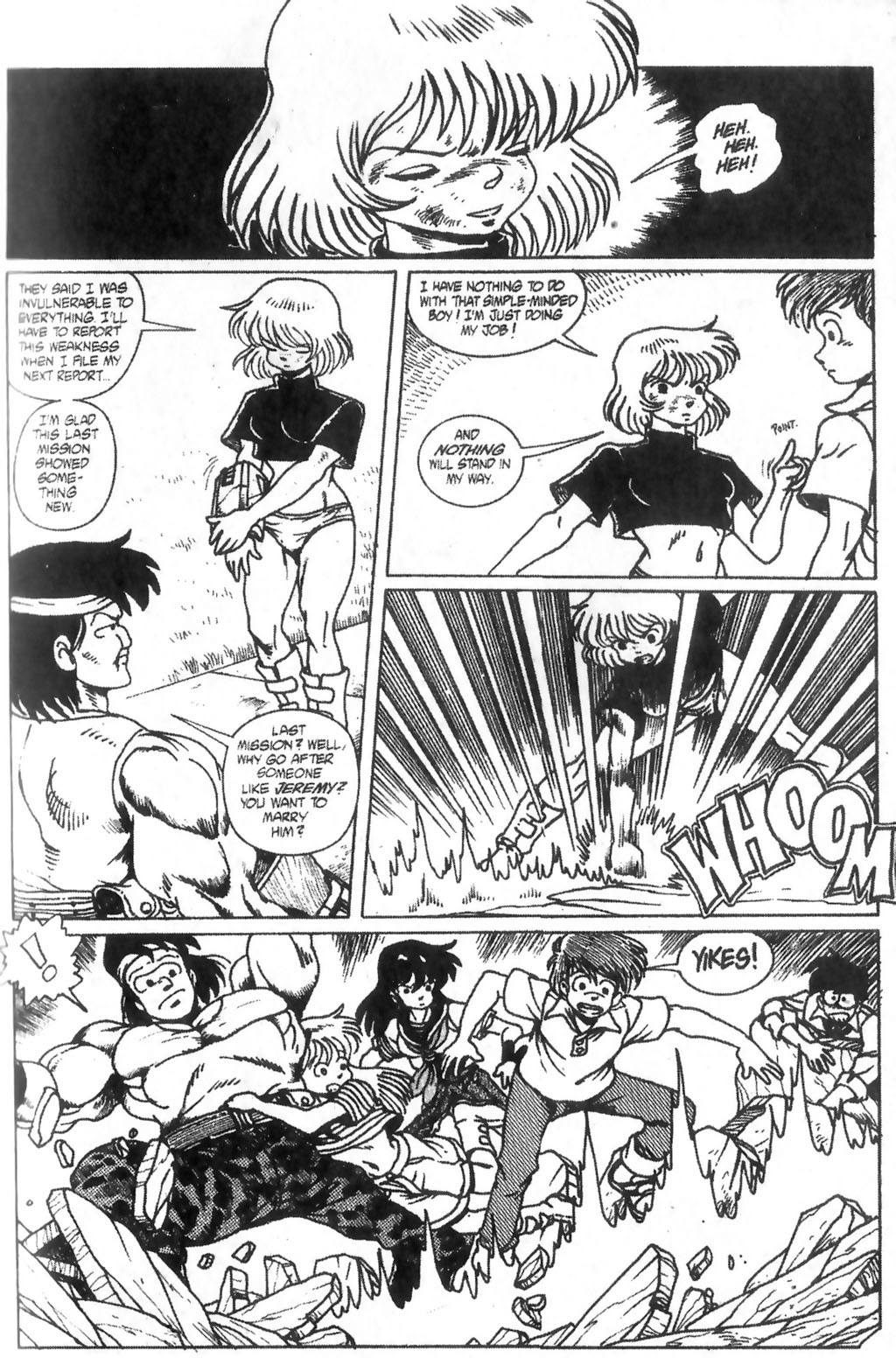 Read online Ninja High School (1986) comic -  Issue #24 - 23