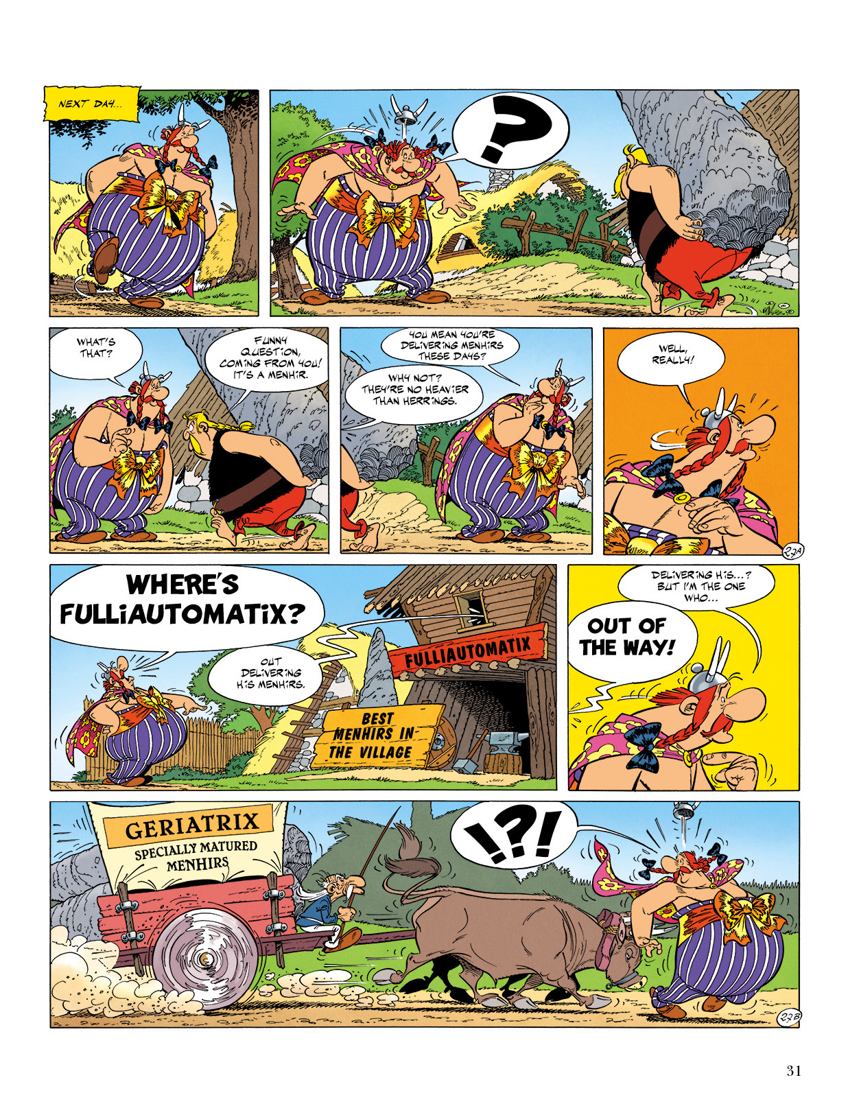 Read online Asterix comic -  Issue #23 - 32
