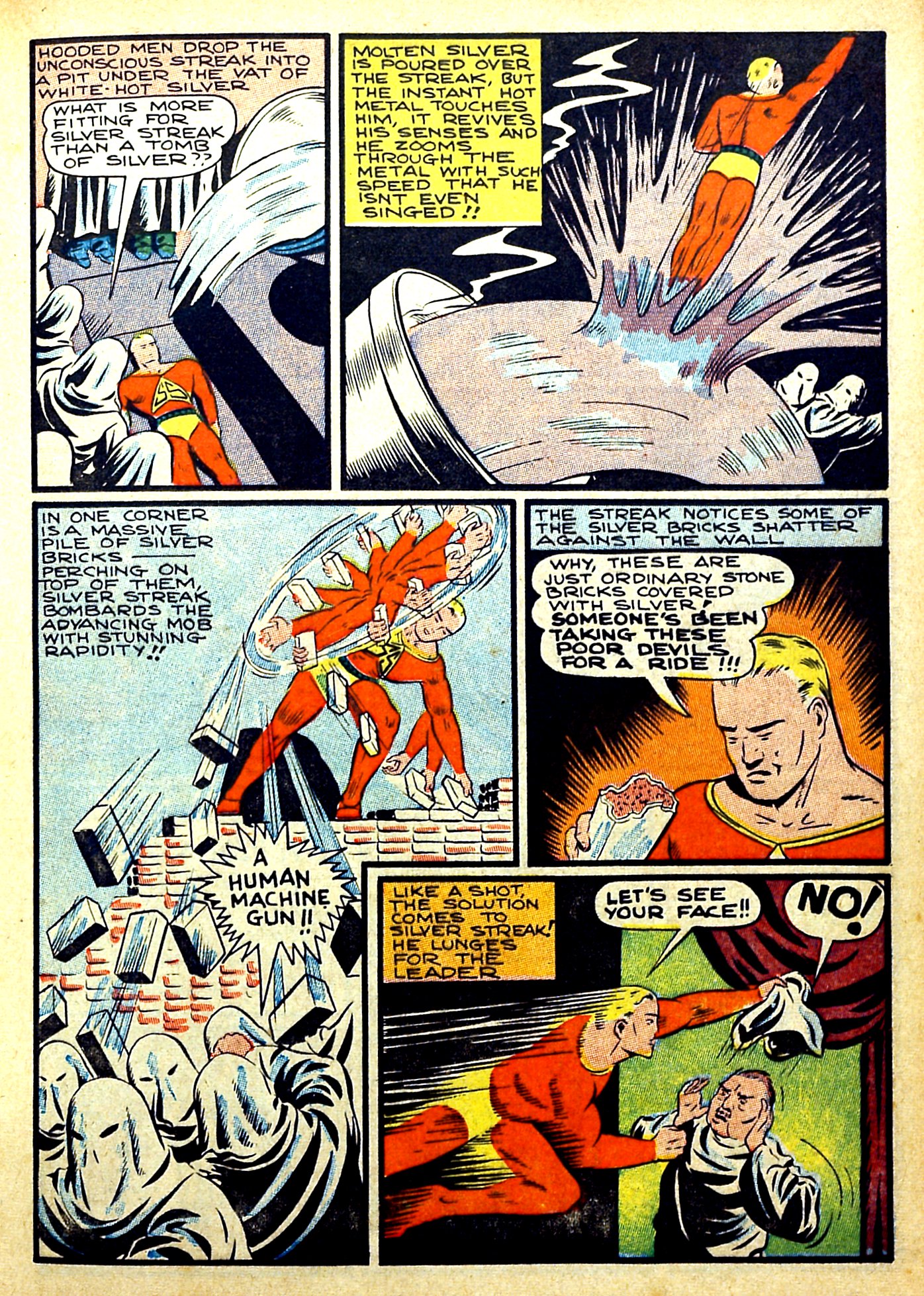 Read online Silver Streak Comics comic -  Issue #22 - 23