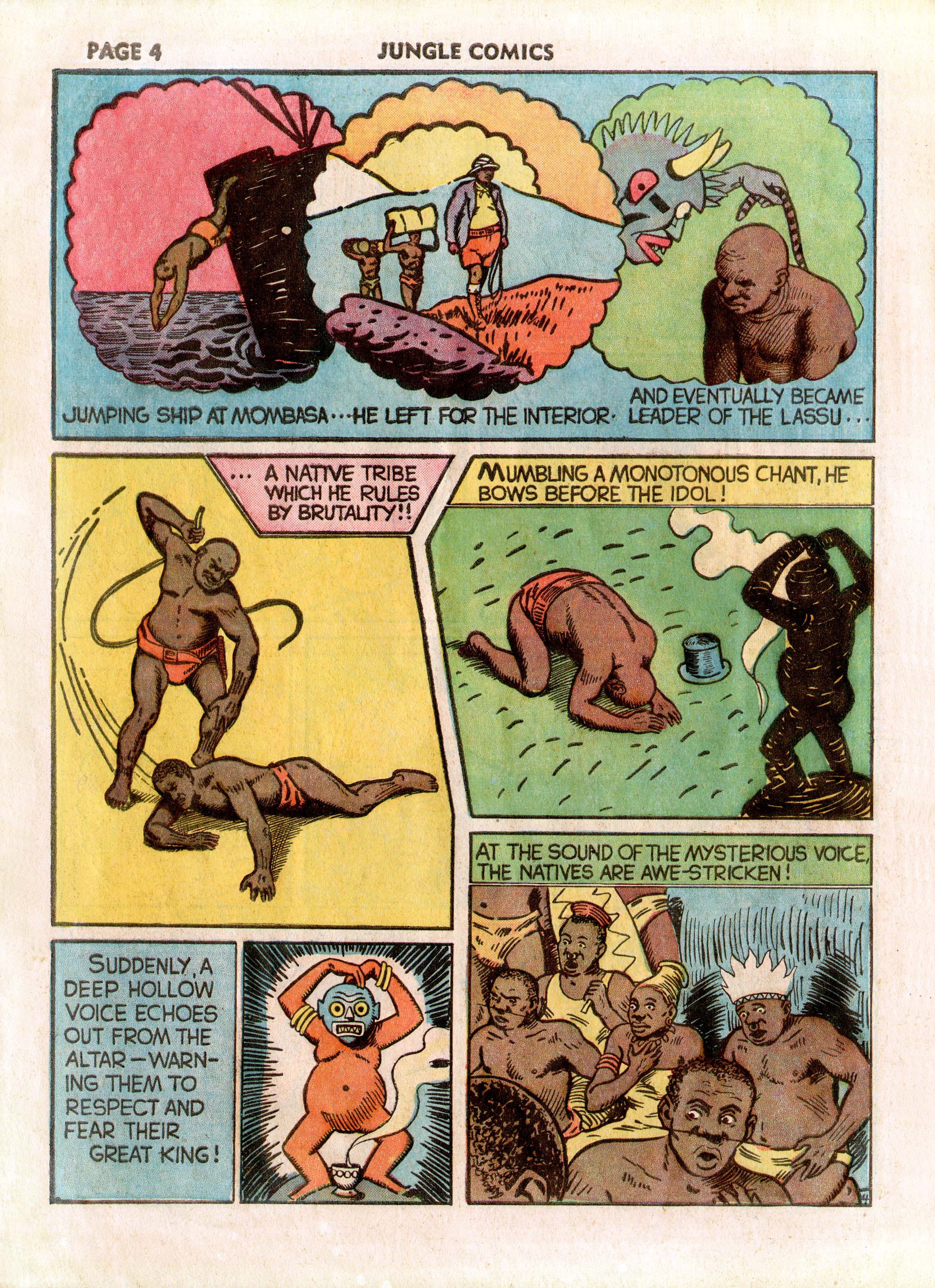 Read online Jungle Comics comic -  Issue #3 - 6