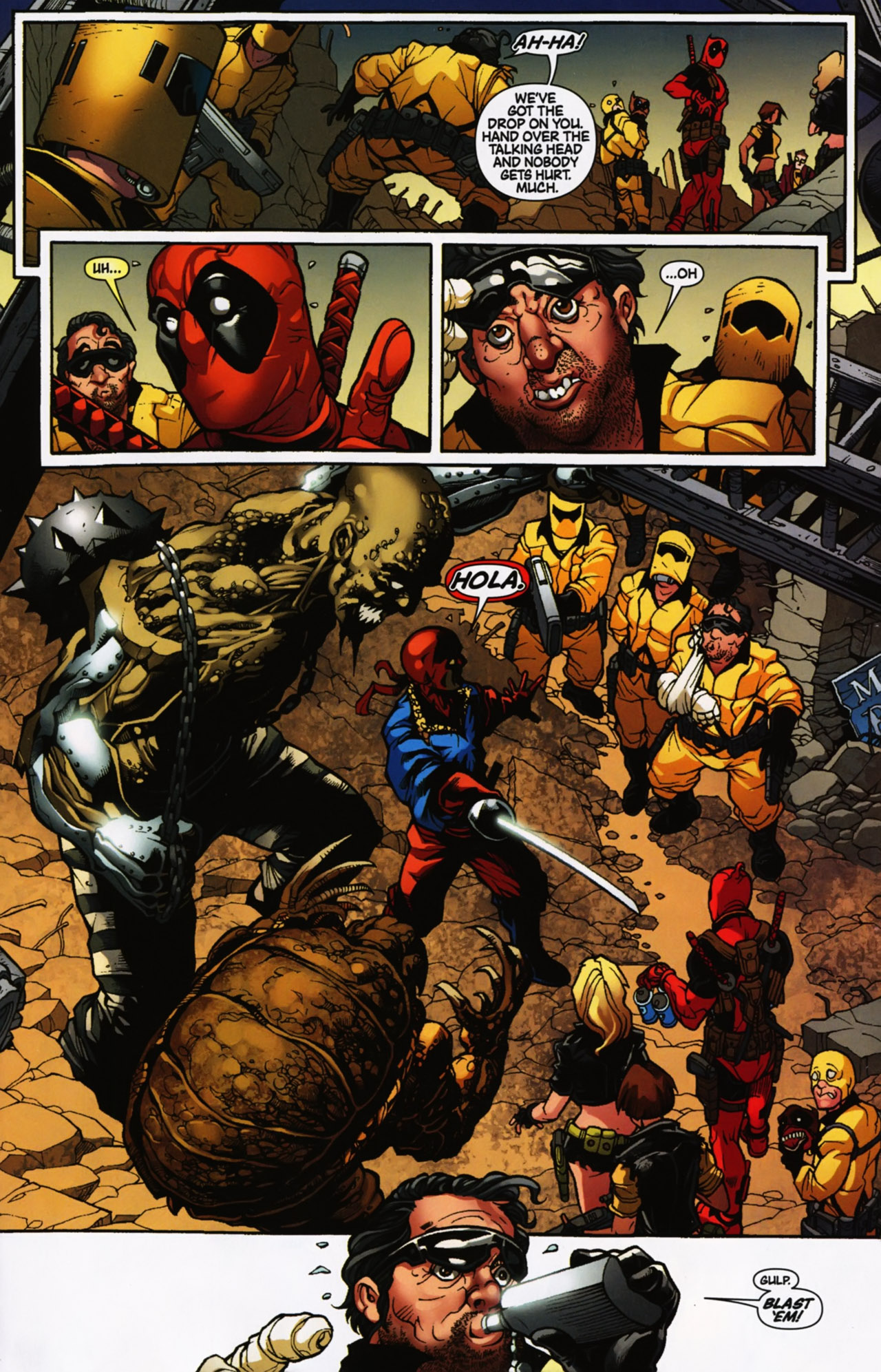 Read online Deadpool: Merc With a Mouth comic -  Issue #10 - 4