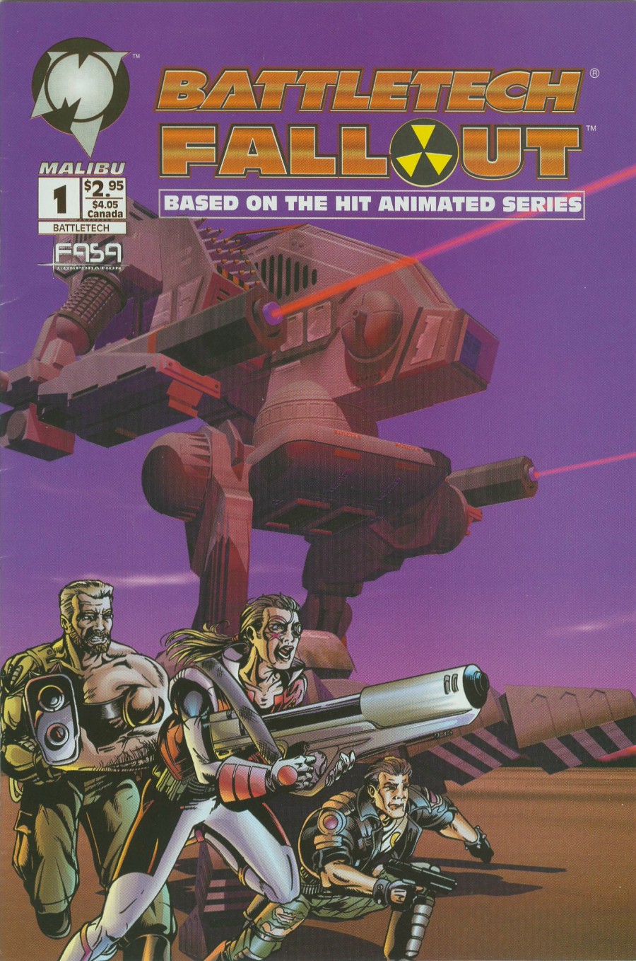 Read online Battletech: Fallout comic -  Issue #1 - 1