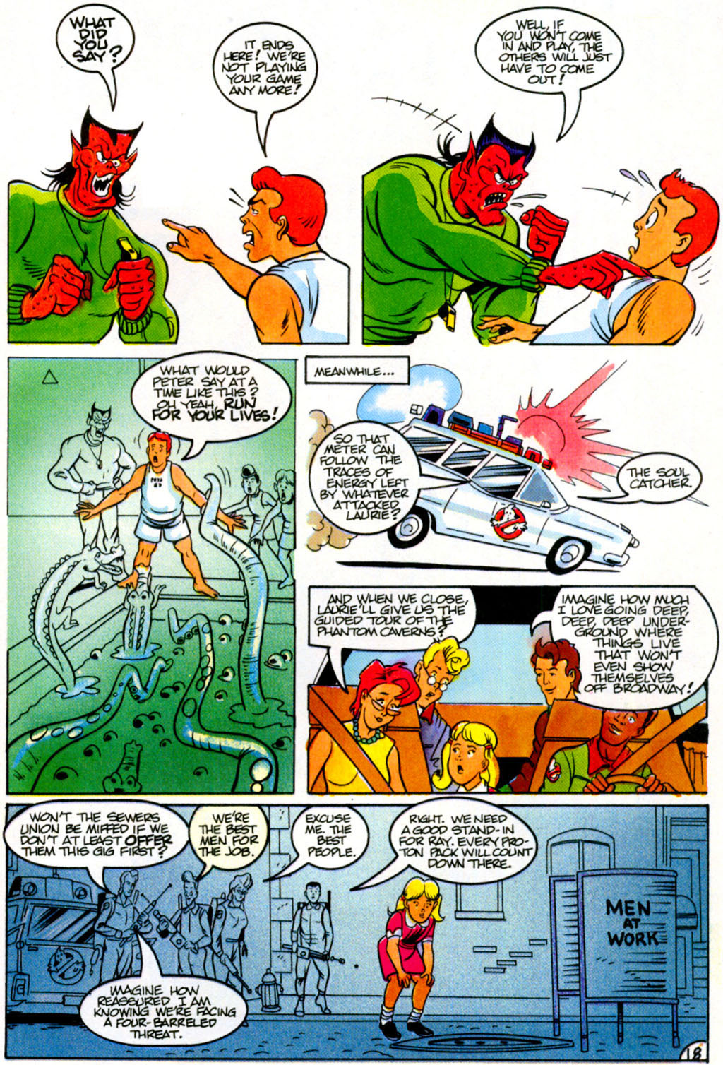 Read online Real Ghostbusters comic -  Issue #14 - 26