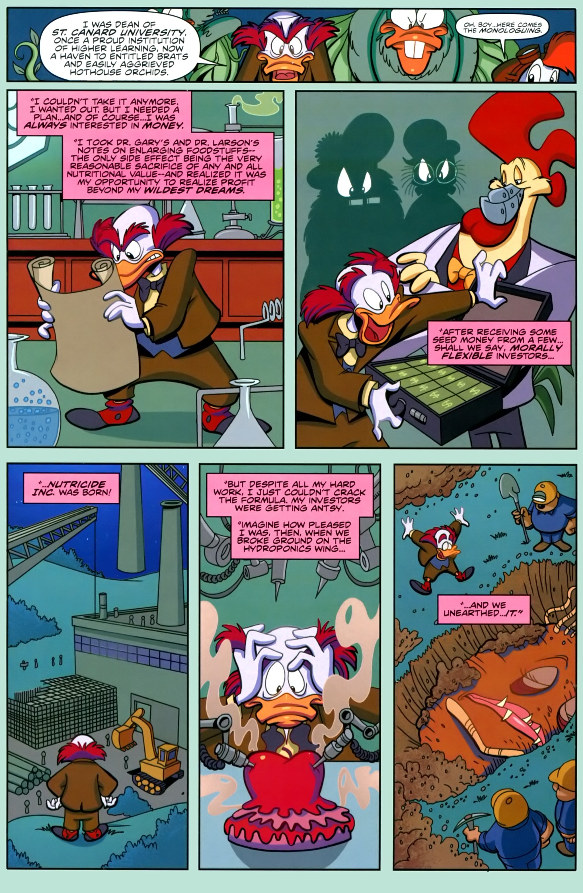 Read online Disney Darkwing Duck comic -  Issue #8 - 9