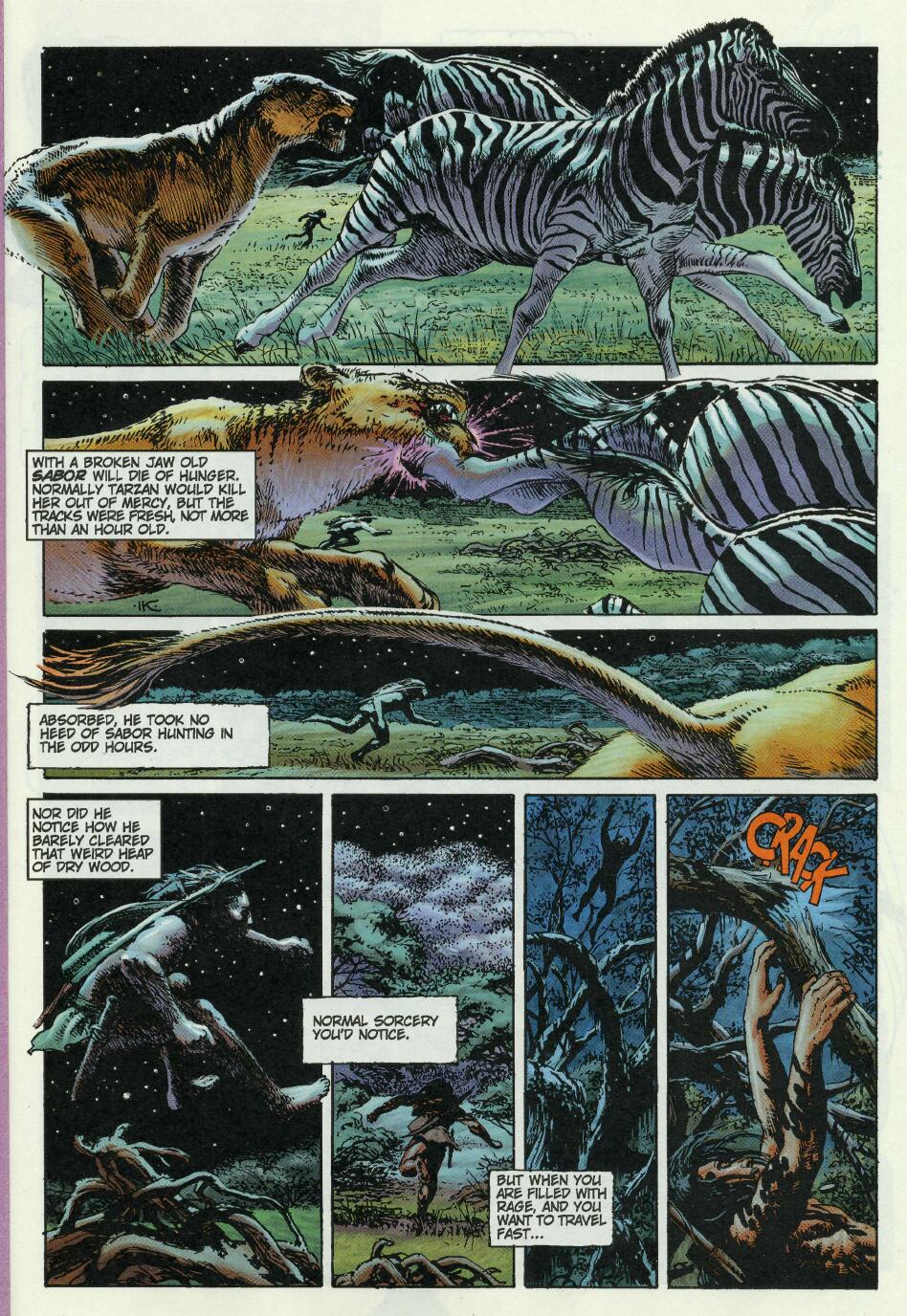 Read online Edgar Rice Burroughs' Tarzan: The Rivers of Blood comic -  Issue #2 - 9