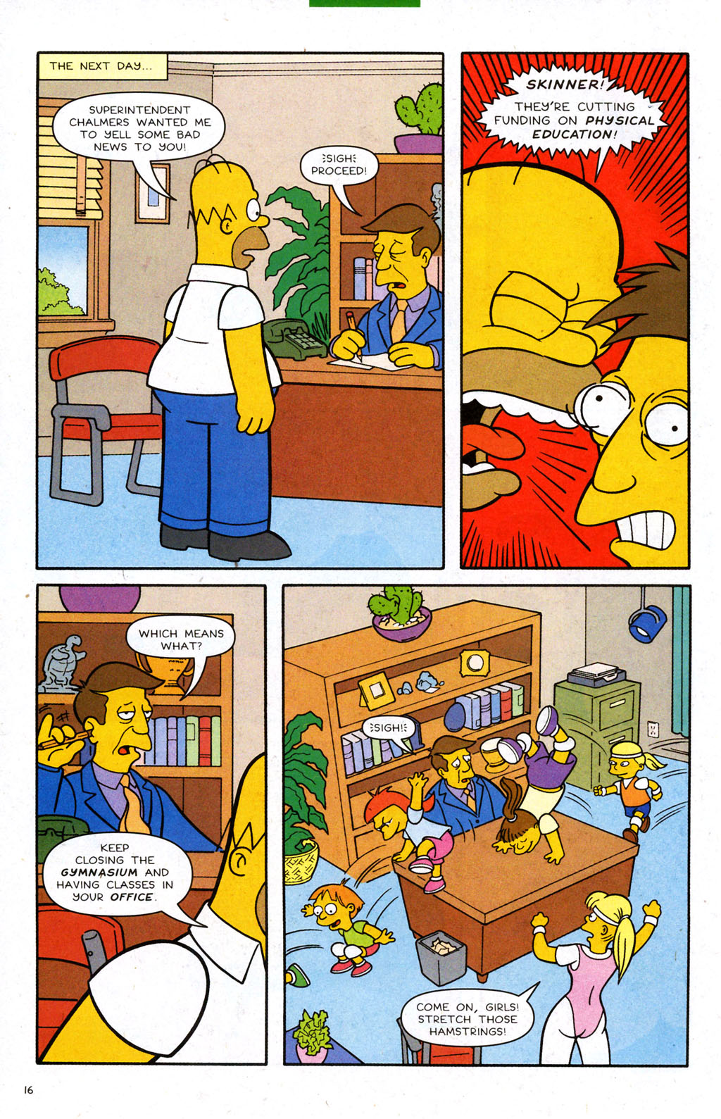 Read online Simpsons Comics comic -  Issue #110 - 17