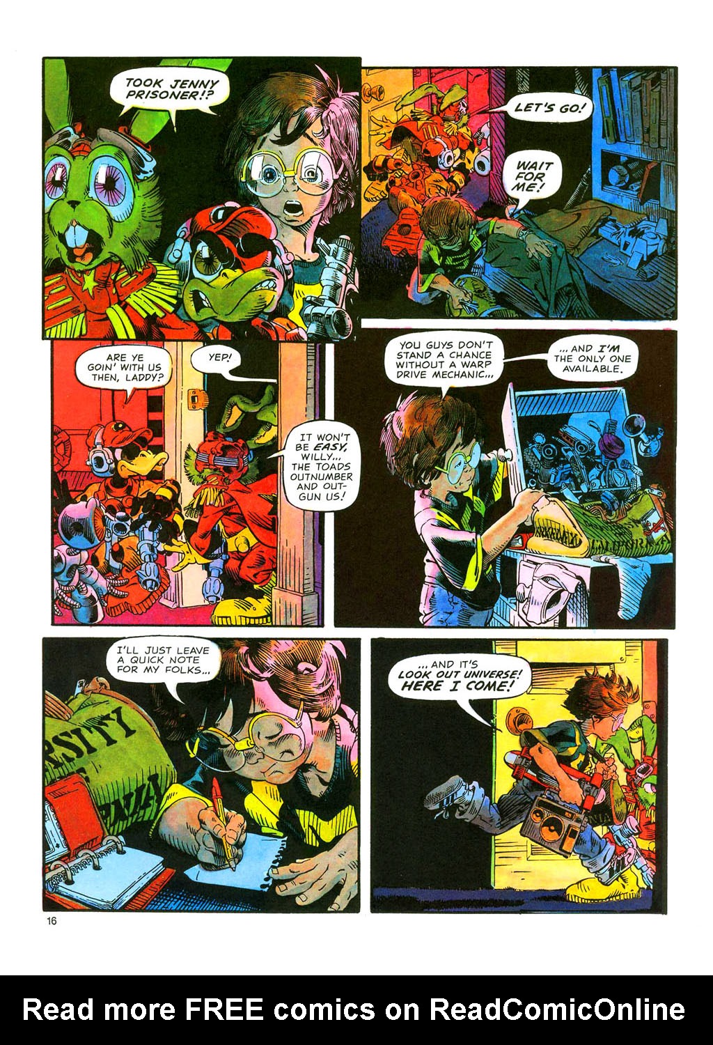 Read online Bucky O'Hare (1986) comic -  Issue # TPB - 18