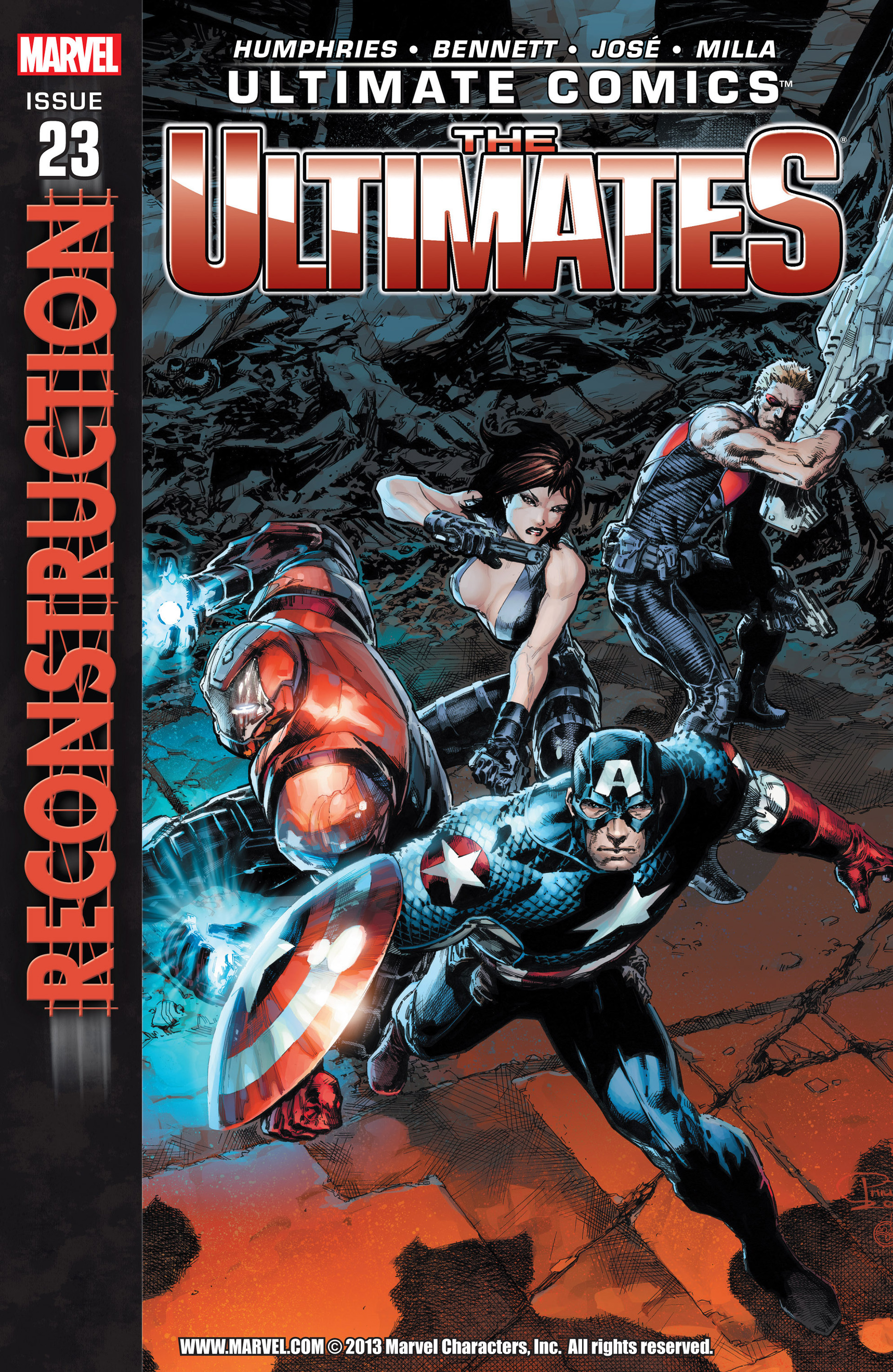 Read online Ultimate Comics Ultimates comic -  Issue #23 - 1