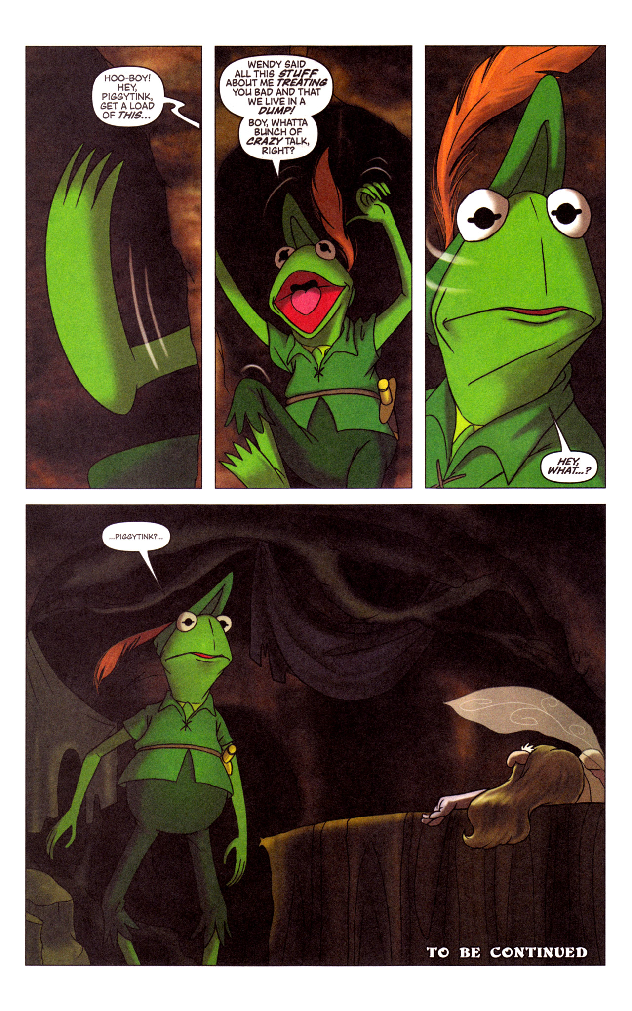 Read online Muppet Peter Pan comic -  Issue #3 - 24