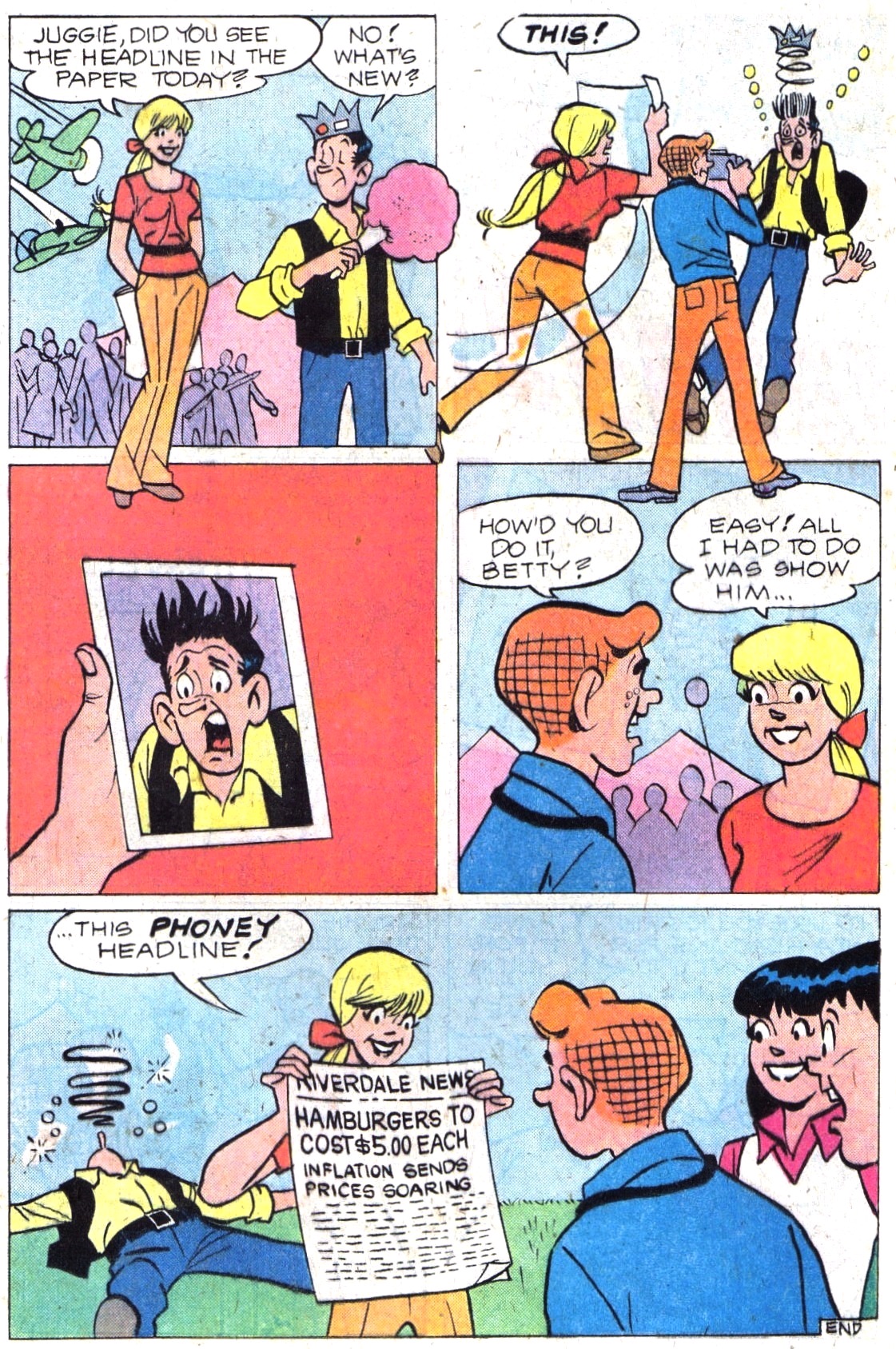Read online Jughead (1965) comic -  Issue #297 - 24